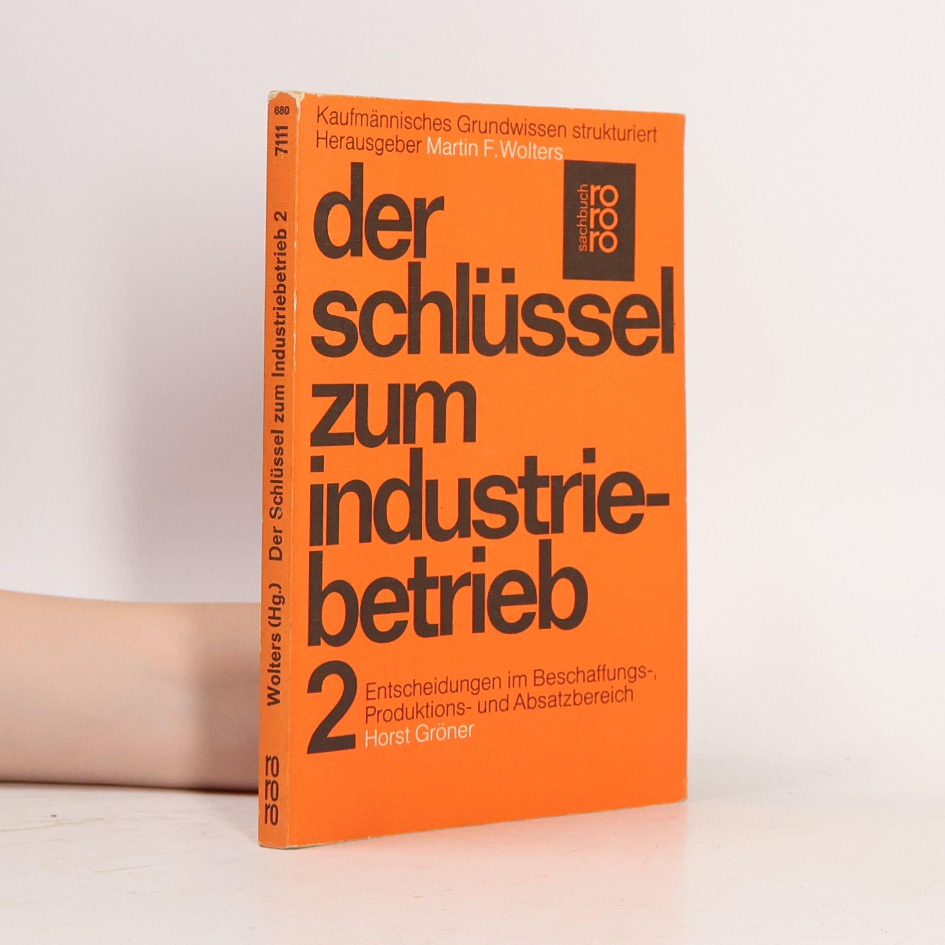 Horst Gröner Der Schlüssel zum Industriebetrieb