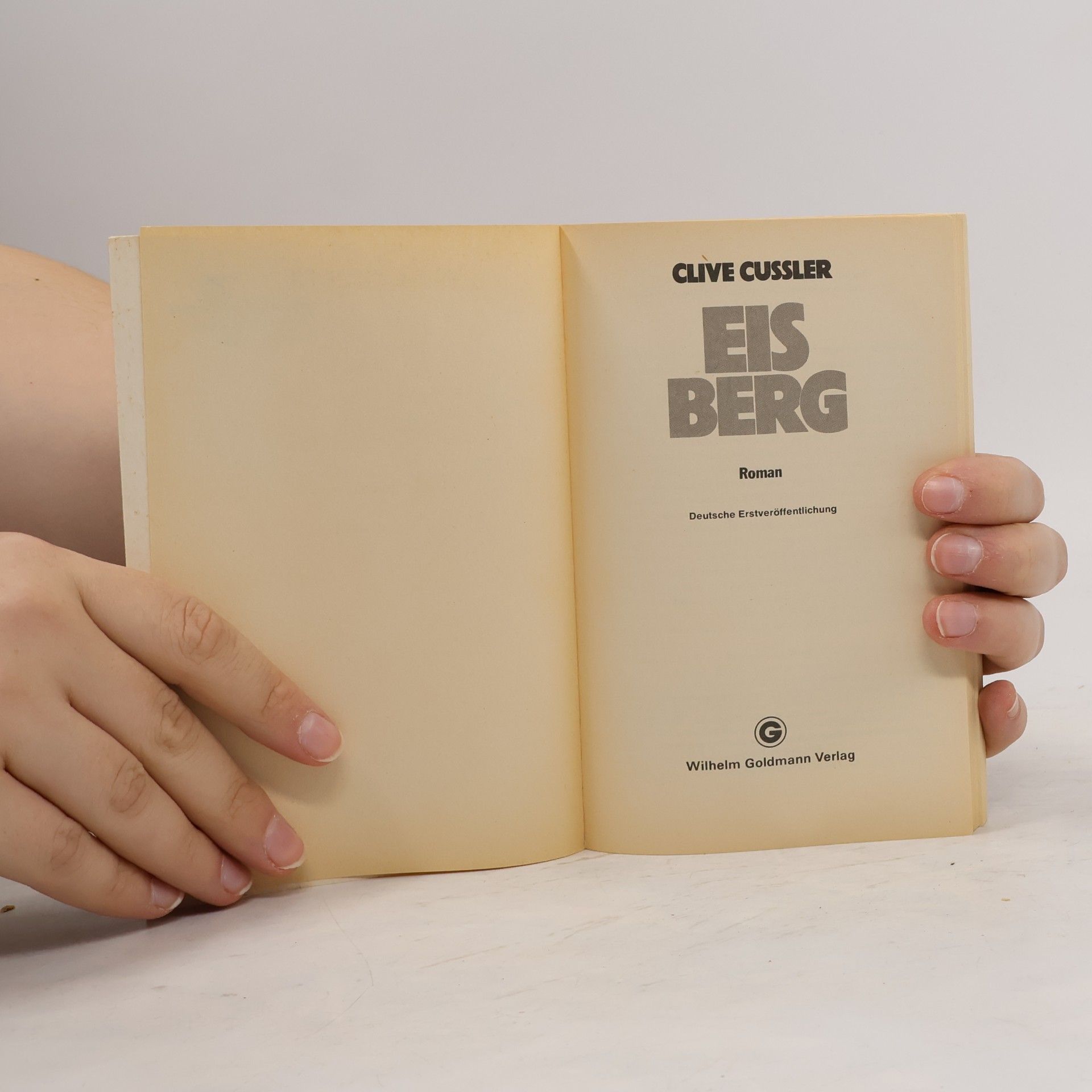 Clive Cussler Eisberg
