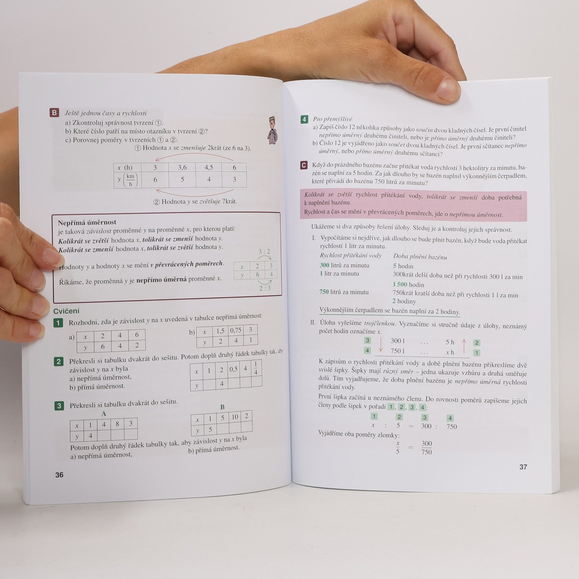 Oldřich Odvárko Matematika pro 7.ročník základní školy 2.díl