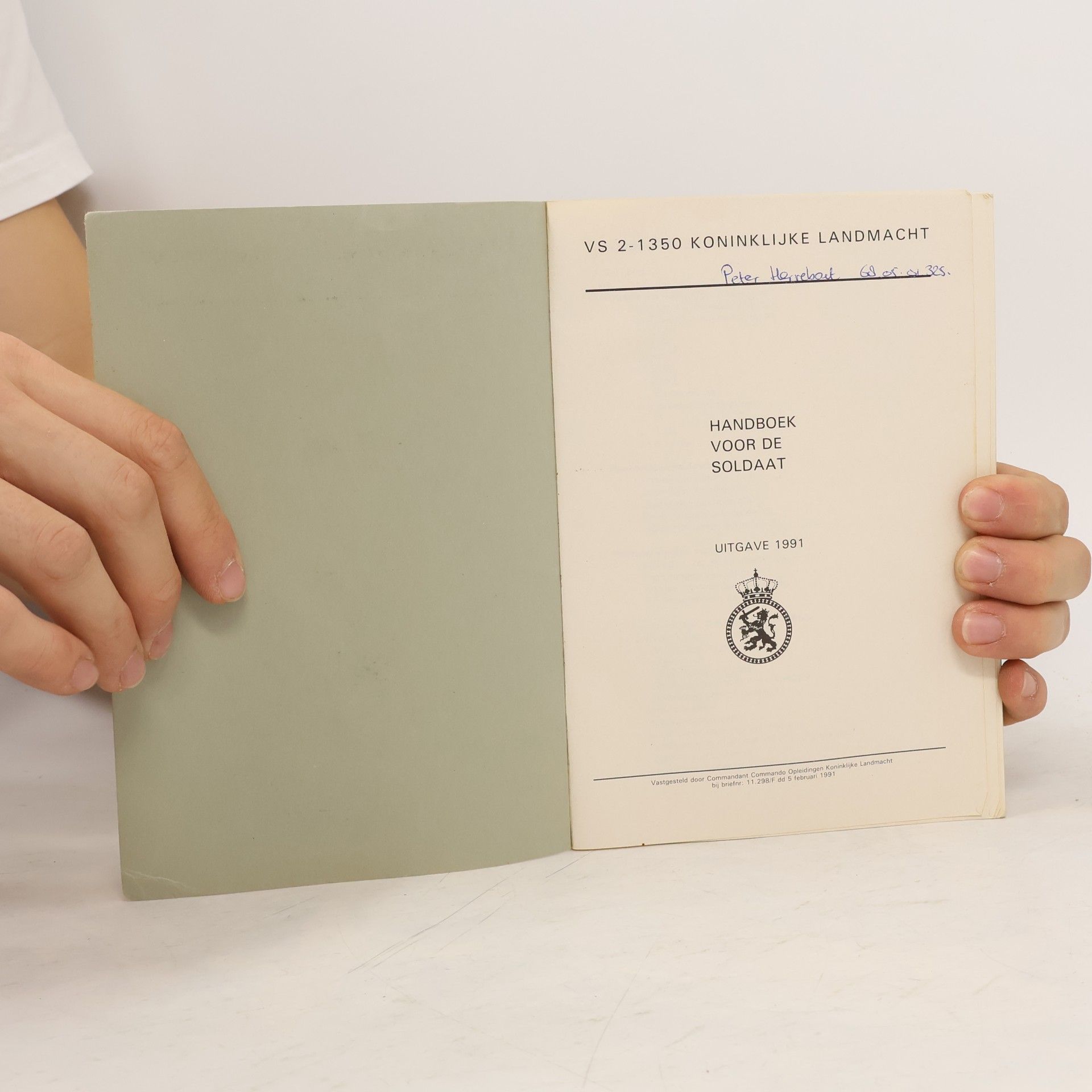 Various authors Handboek voor de Soldaat