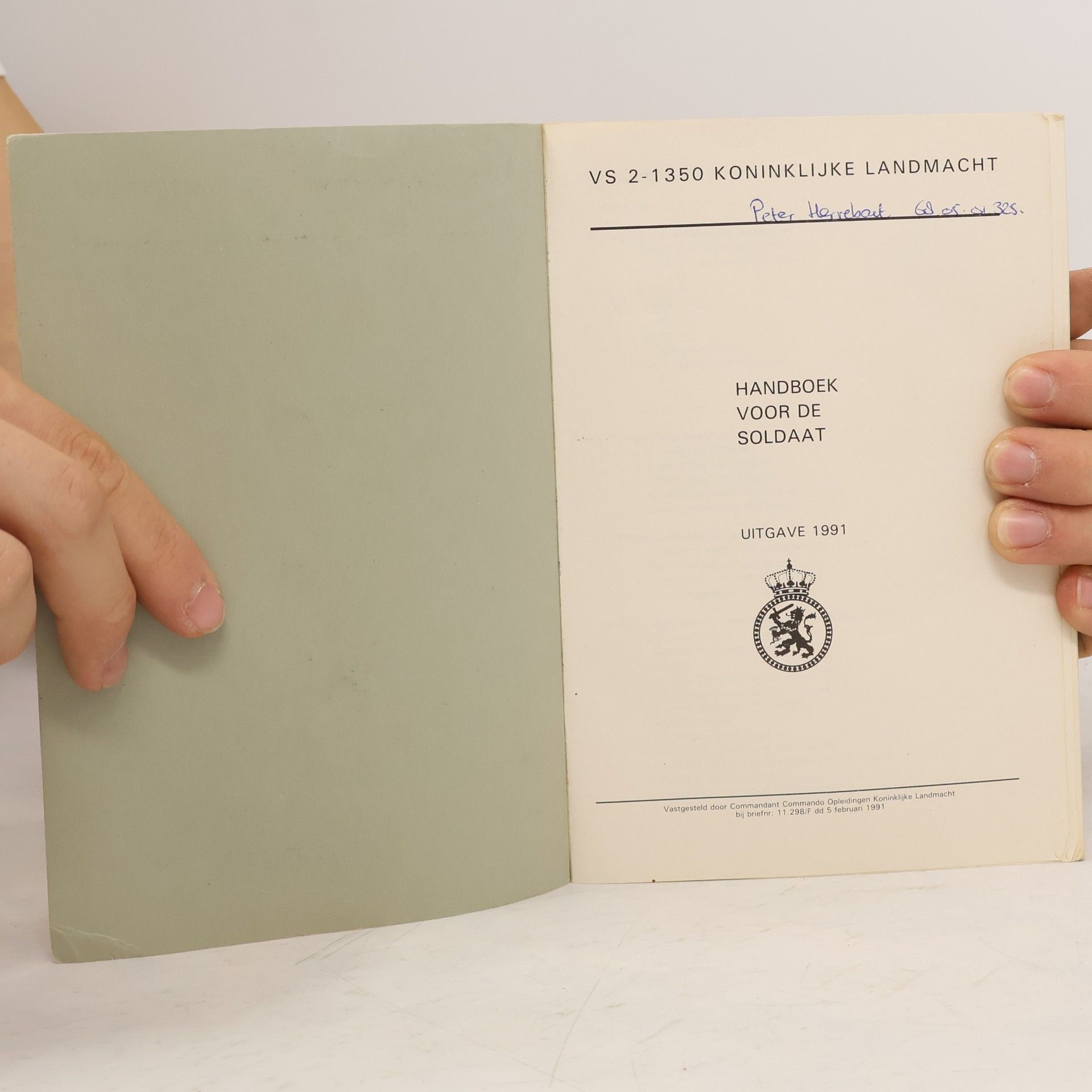 Various authors Handboek voor de Soldaat