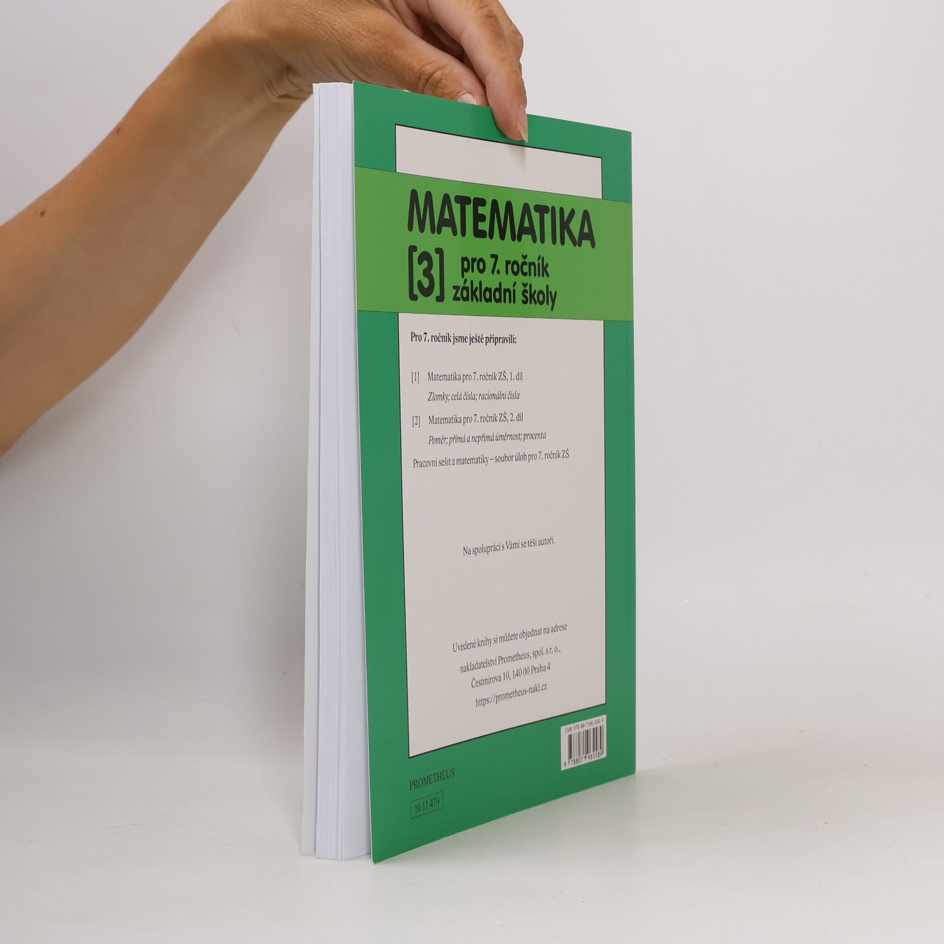 Oldřich Odvárko Matematika pro 7. roč. ZŠ - 3.díl (Shodnost; středová souměrnost)