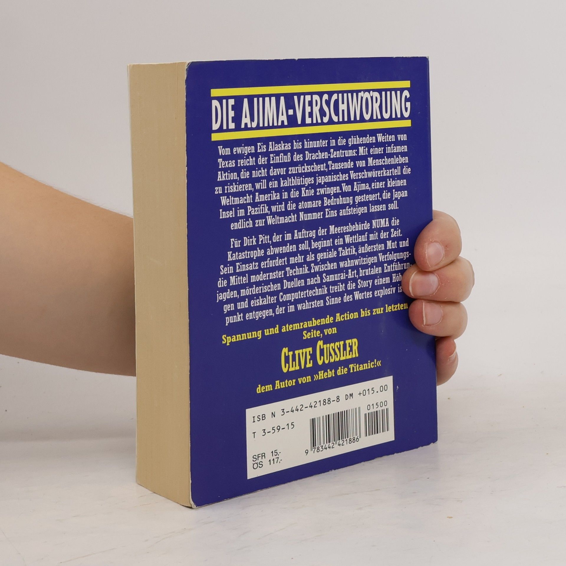 Clive Cussler Die Ajima-Verschwörung
