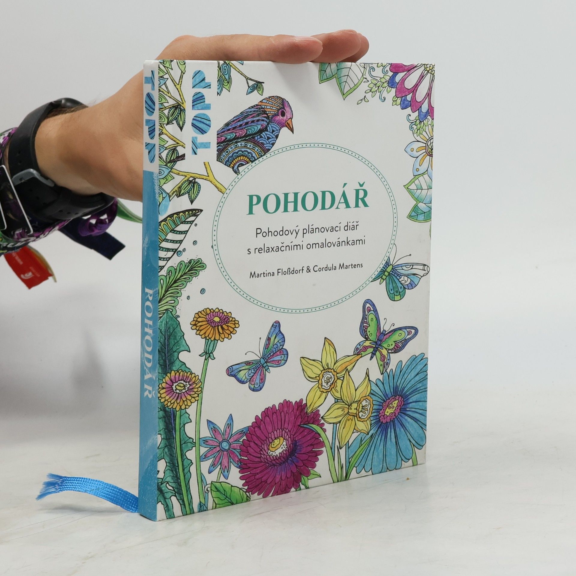 Cordula Martens Pohodář : pohodový plánovací diář s relaxačními omalovánkami