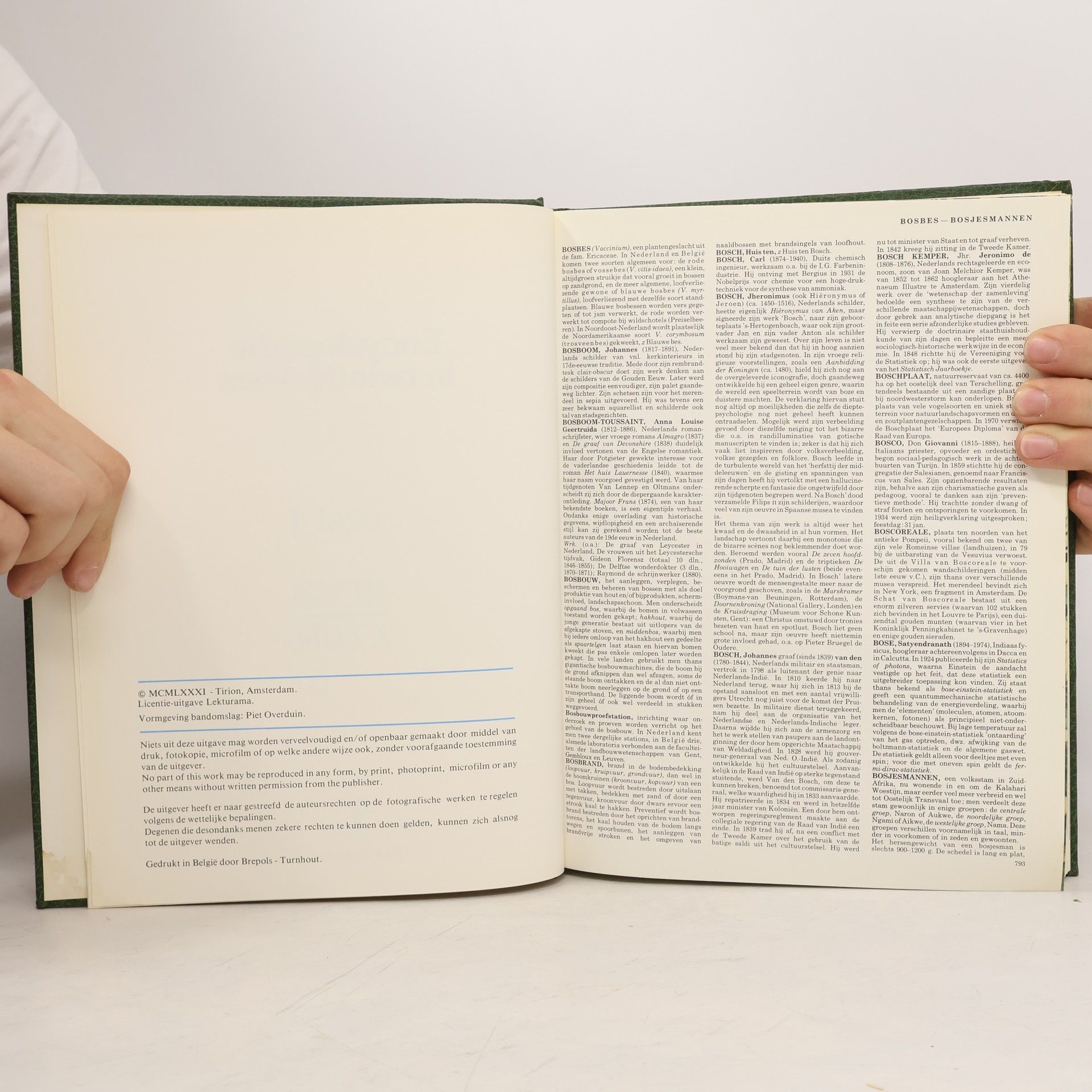 Various authors Nieuwe Geïllustreerde Lekturama Encyclopedie 4 BOSB-CHIN