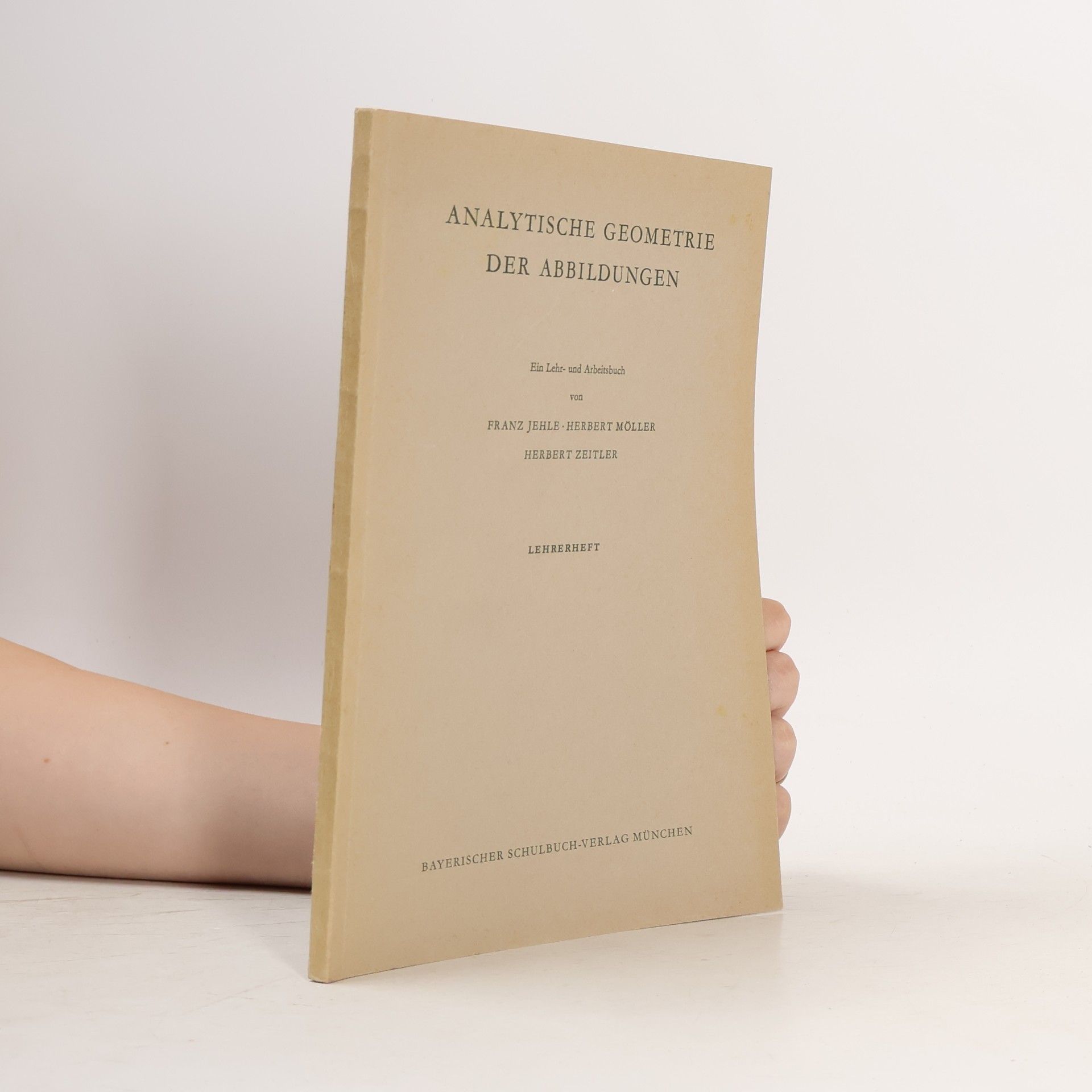 Autores varios Analytische Geometrie der Abbildungen