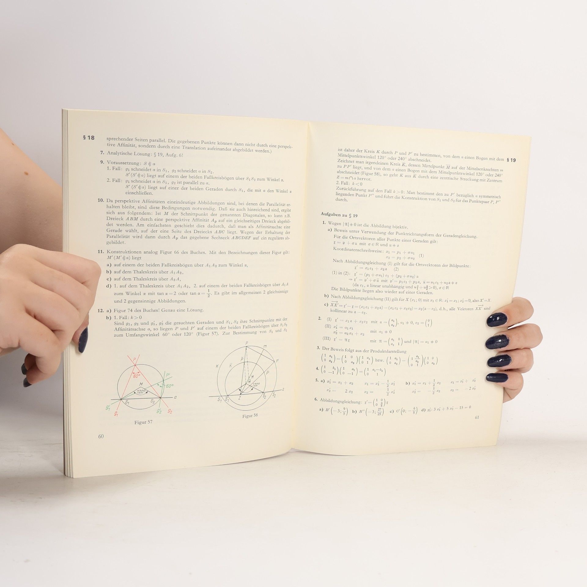 Various authors Analytische Geometrie der Abbildungen