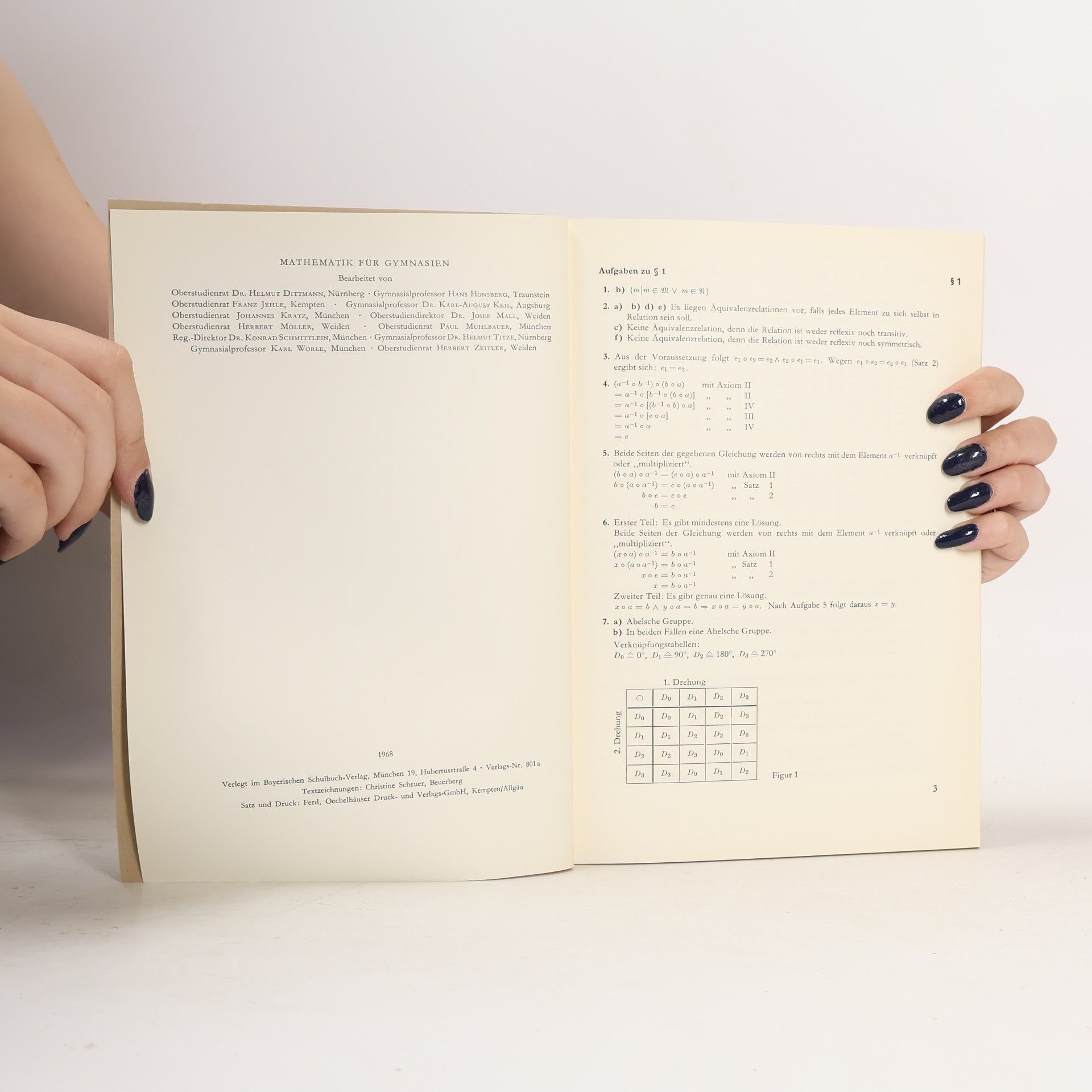 Various authors Analytische Geometrie der Abbildungen