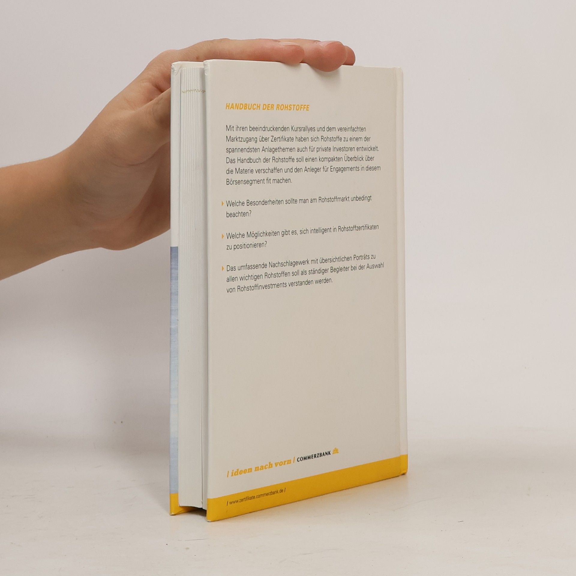 Autorenkollektiv Handbuch der Rohstoffe