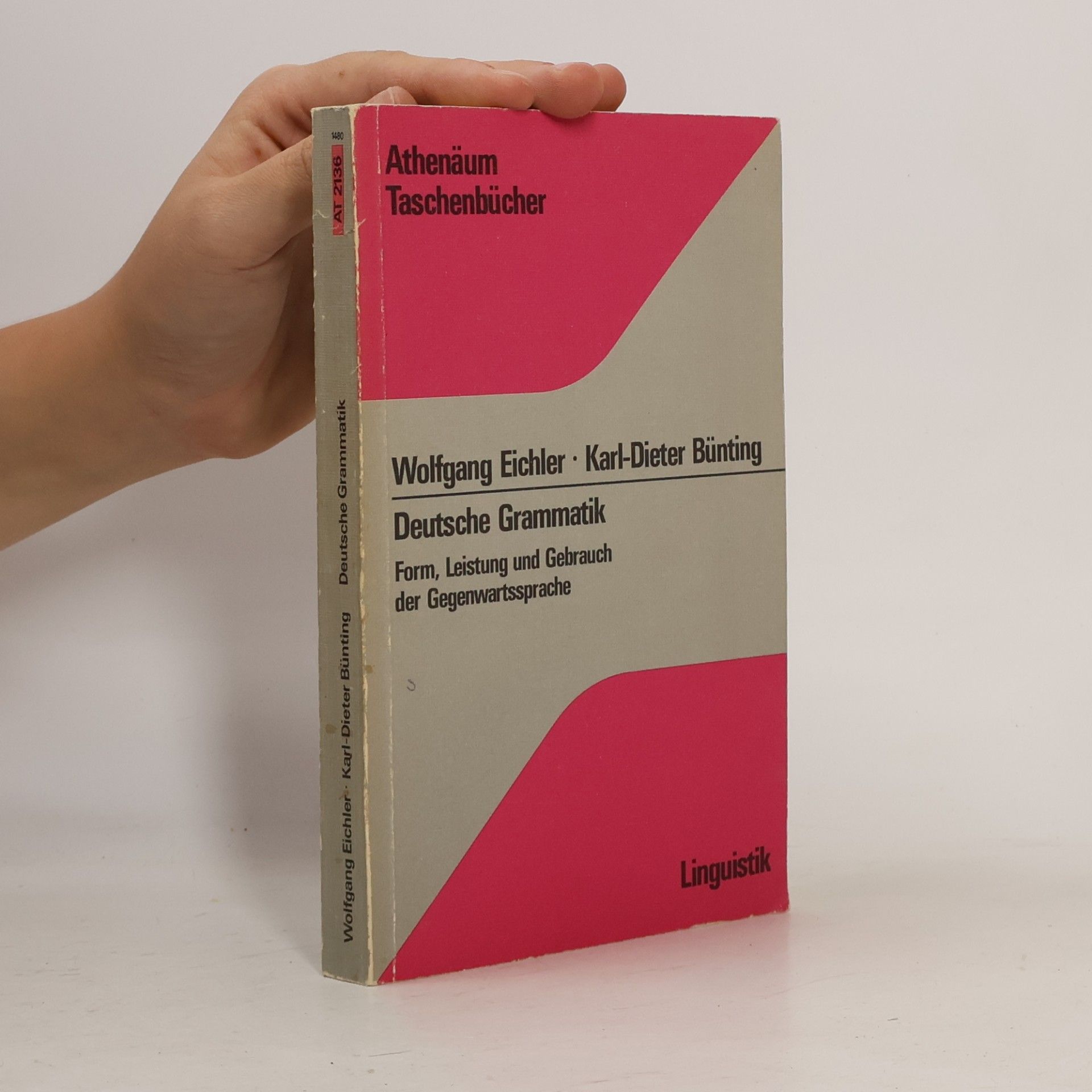 Wolfgang Eichler Deutsche Grammatik