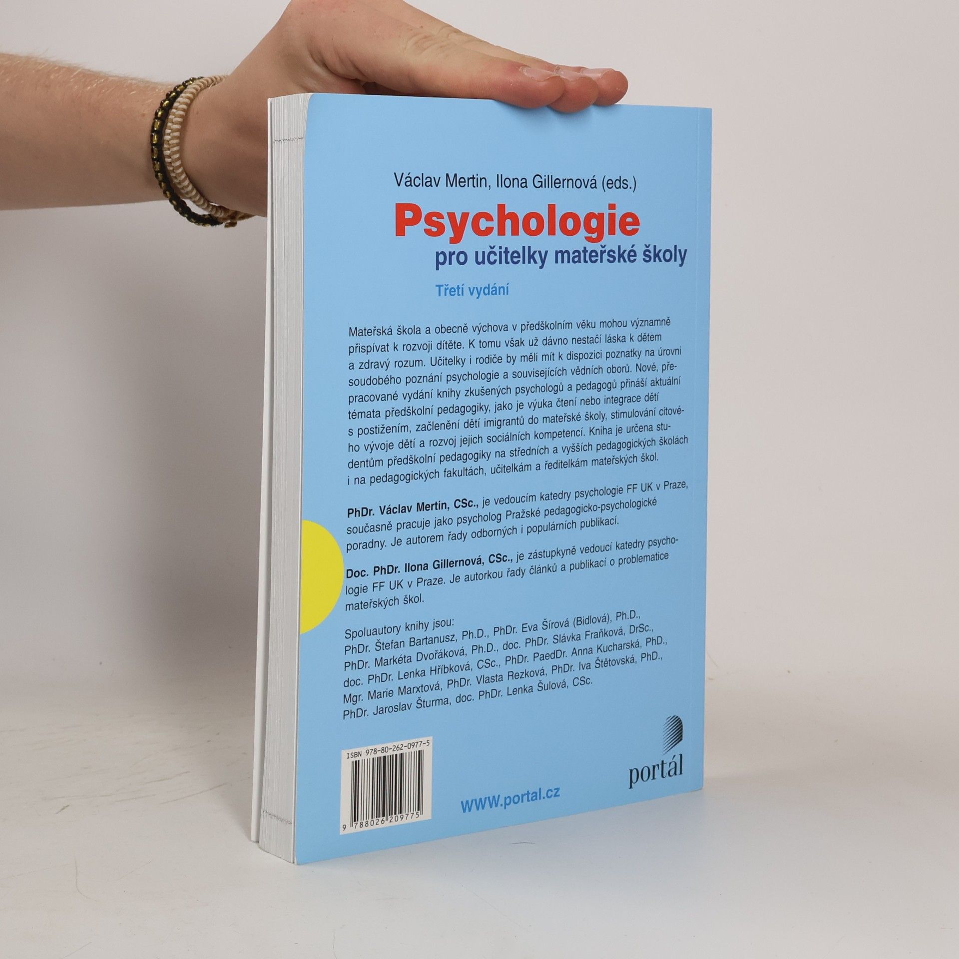 Václav Mertin Psychologie pro učitelky mateřské školy