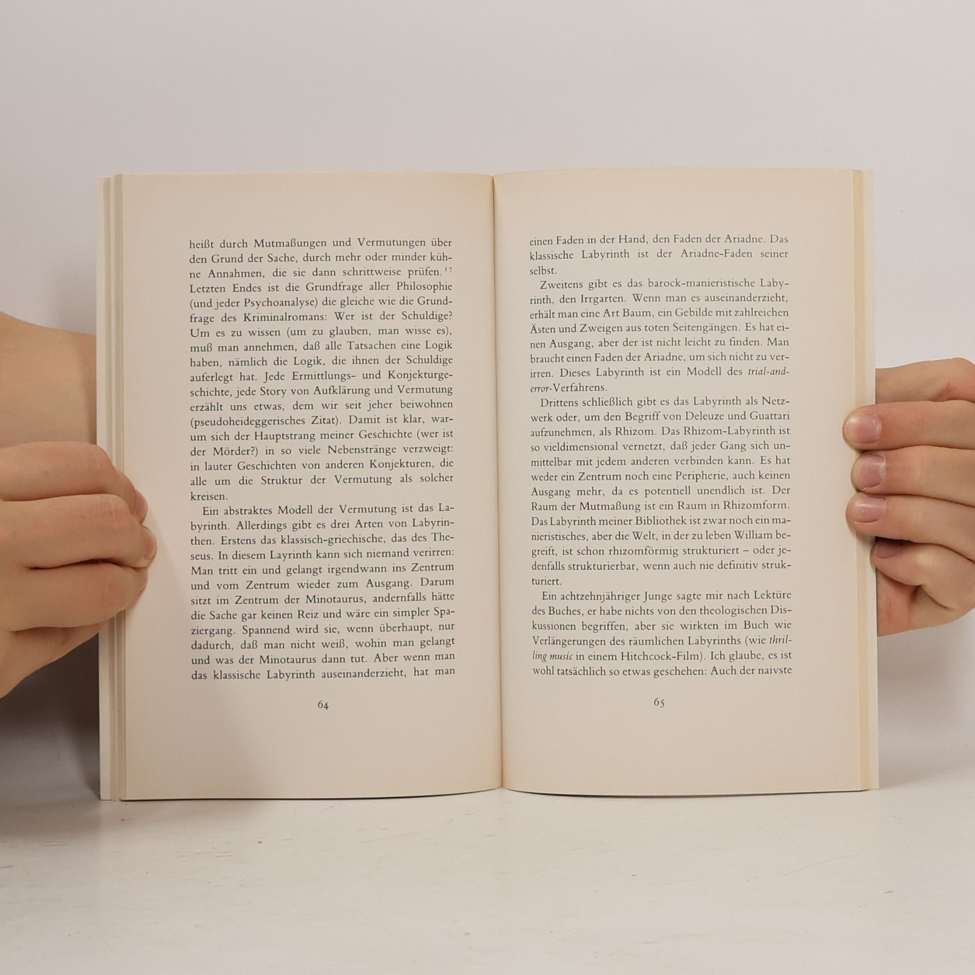 Umberto Eco Nachschrift zum "Namen der Rose"