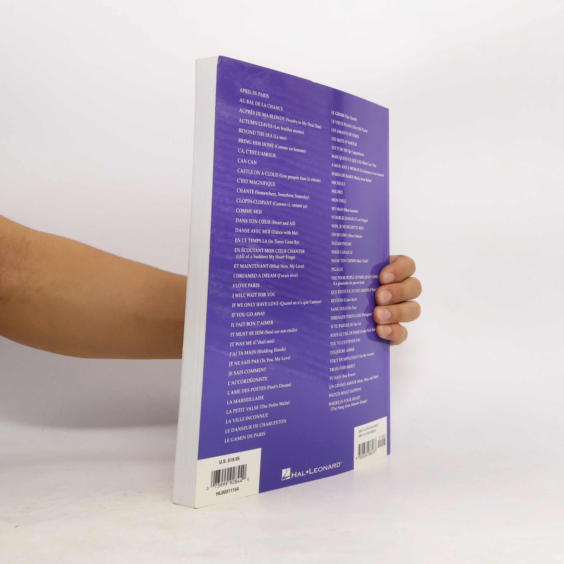 Hal Leonard Publishing Corporation The Big Book of French Songs