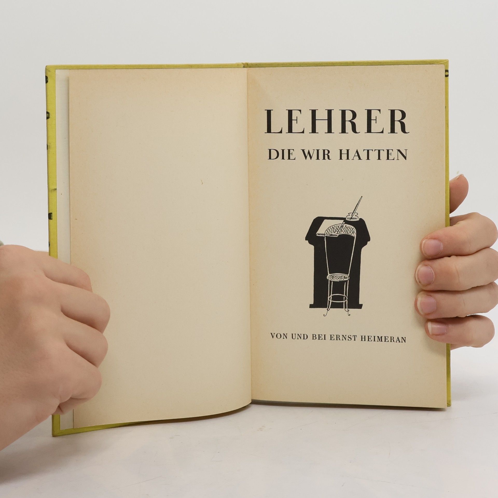 Ernst Heimeran Lehrer die wir Hatten