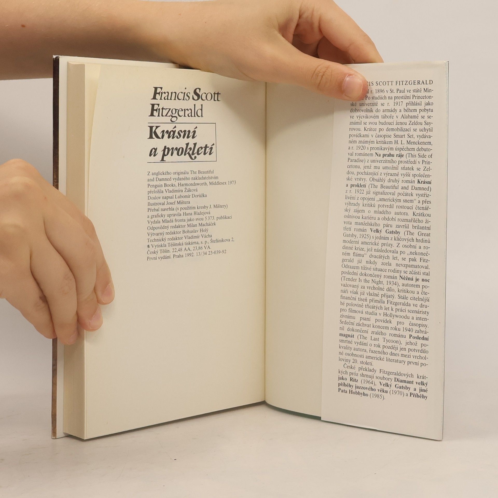 F. Scott Fitzgerald Krásní a prokletí