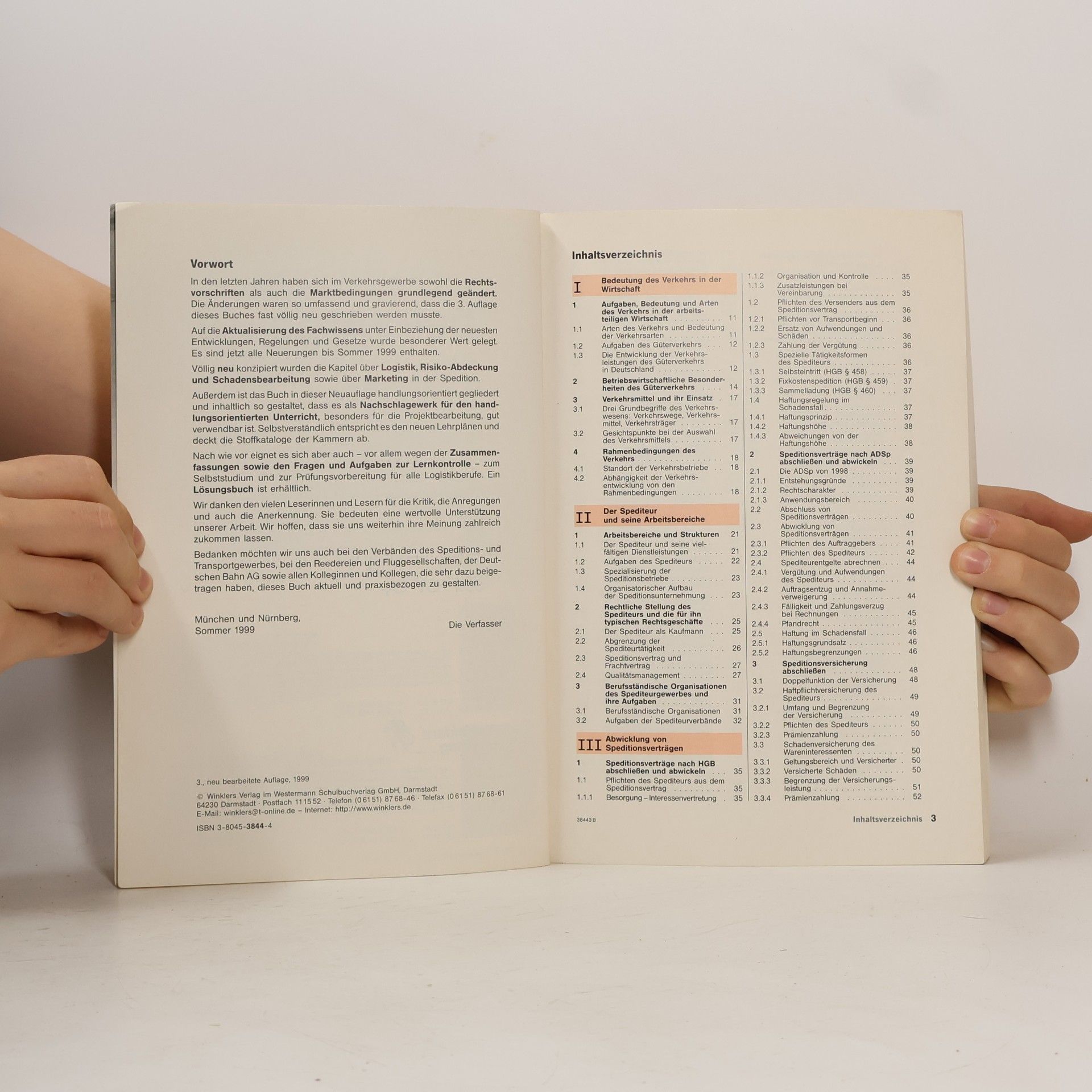 Anton Dischinger Speditionsbetriebslehre.