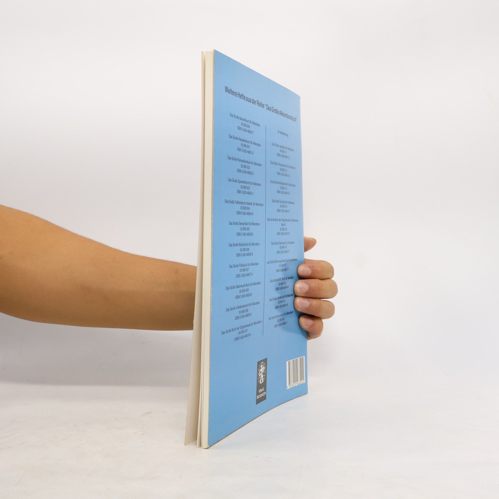 Das große Akkordeonbuch: Das große Marsch-Buch für Akkordeon