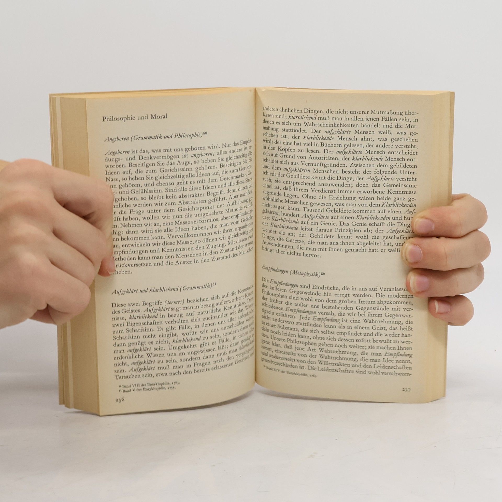 Denis Diderot Enzyklopädie Philosophische und politische Texte aus der Encyclopédie