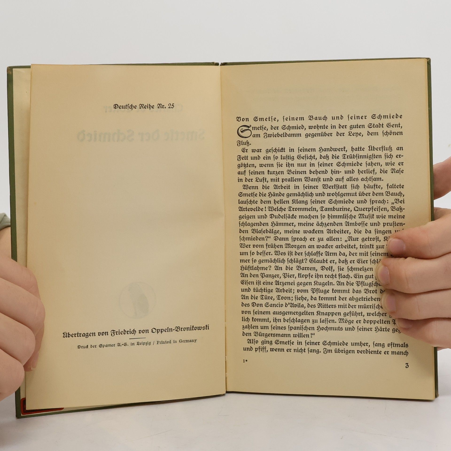 Charles De Coster Smetse der Schmied