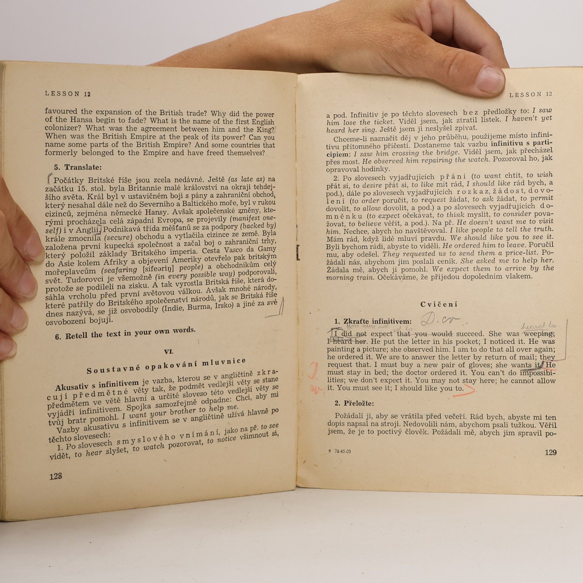 Karel Hais Angličtina. Učební text pro III. a IV. ročník hospodářských škol se čtyřletým studiemm