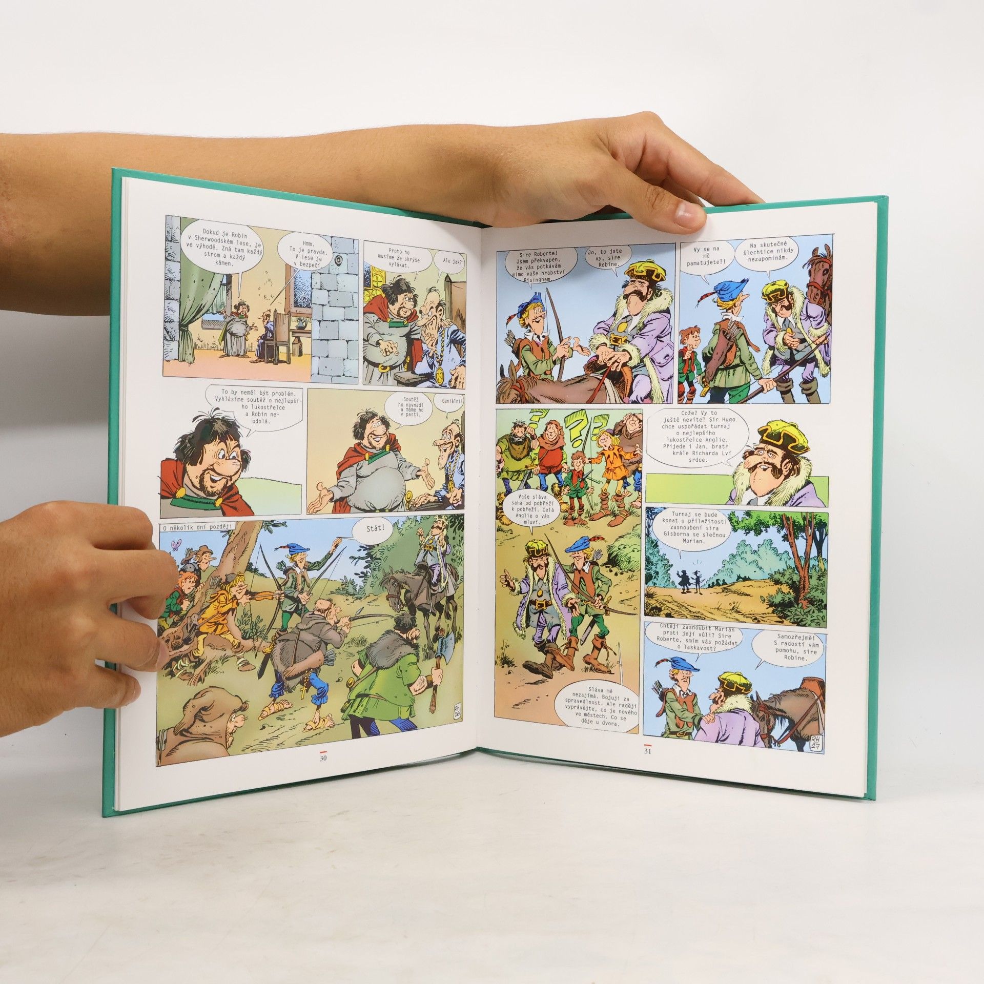 Robert Bartoš Robin Hood. Klasický komiks