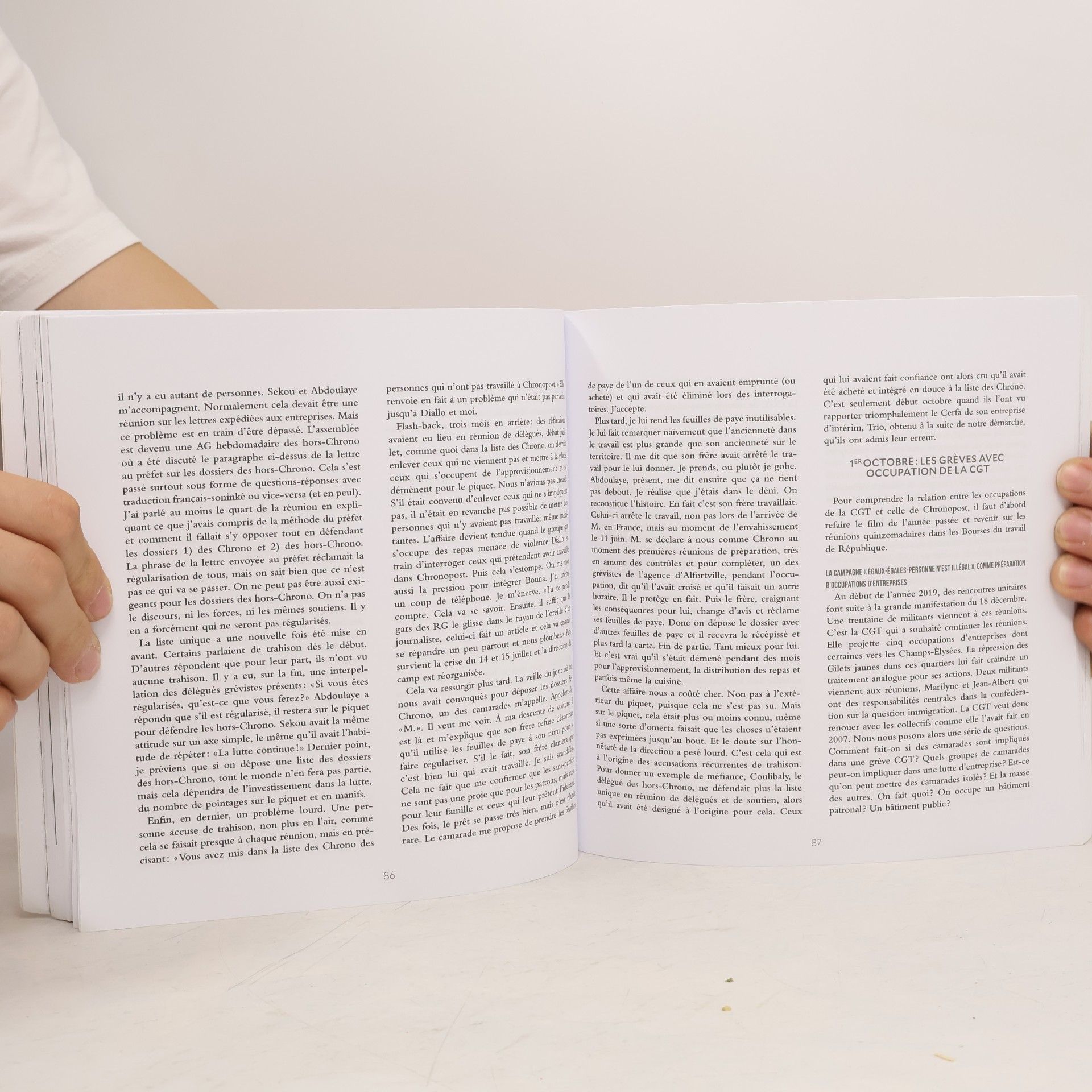 Christian Schweyer Postiers sans papiers