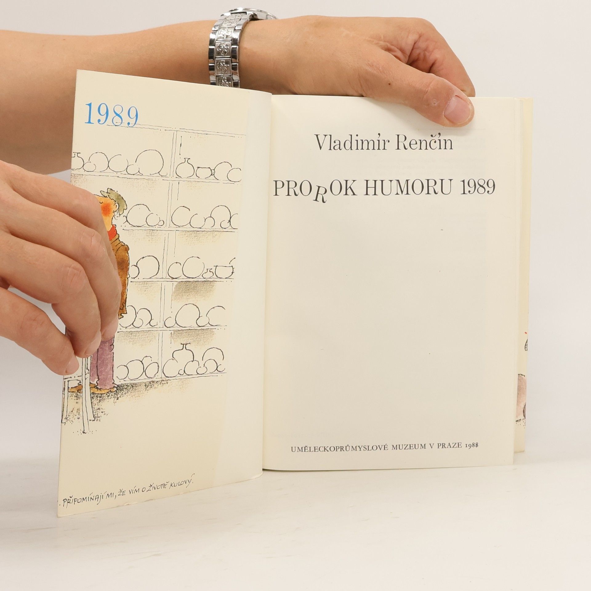Vladimír Renčín Prorok humoru 1989
