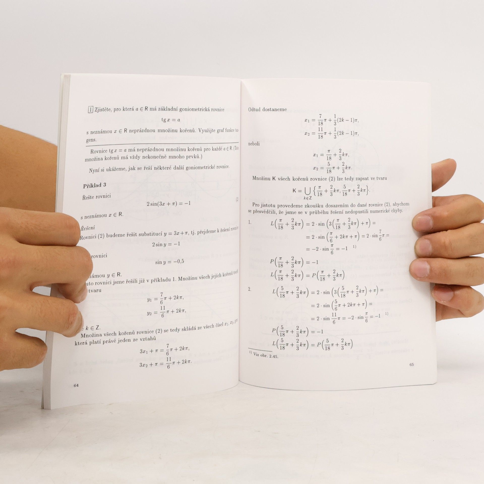 Oldřich Odvárko Matematika pro gymnázia. Goniometrie