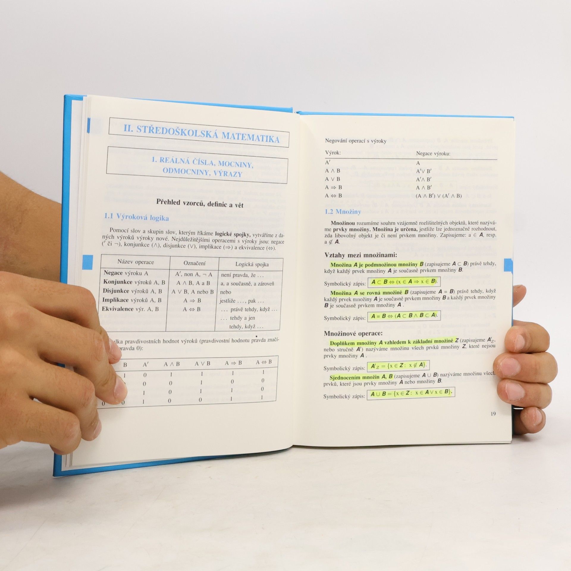 Josef Kubát Sbírka úloh z matematiky pro přípravu k maturitní zkoušce a k přijímacím zkouškám na vysoké školy
