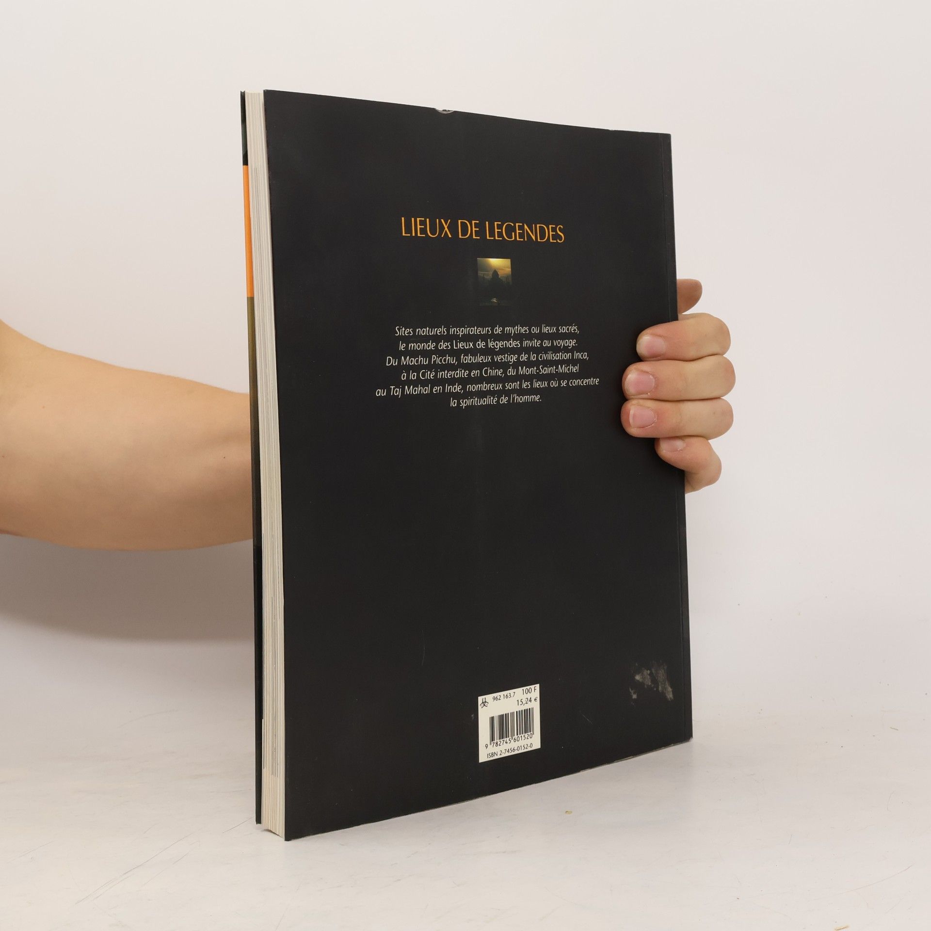 James Harpur Lieux de Légendes. Un guide illustré des traces du passé