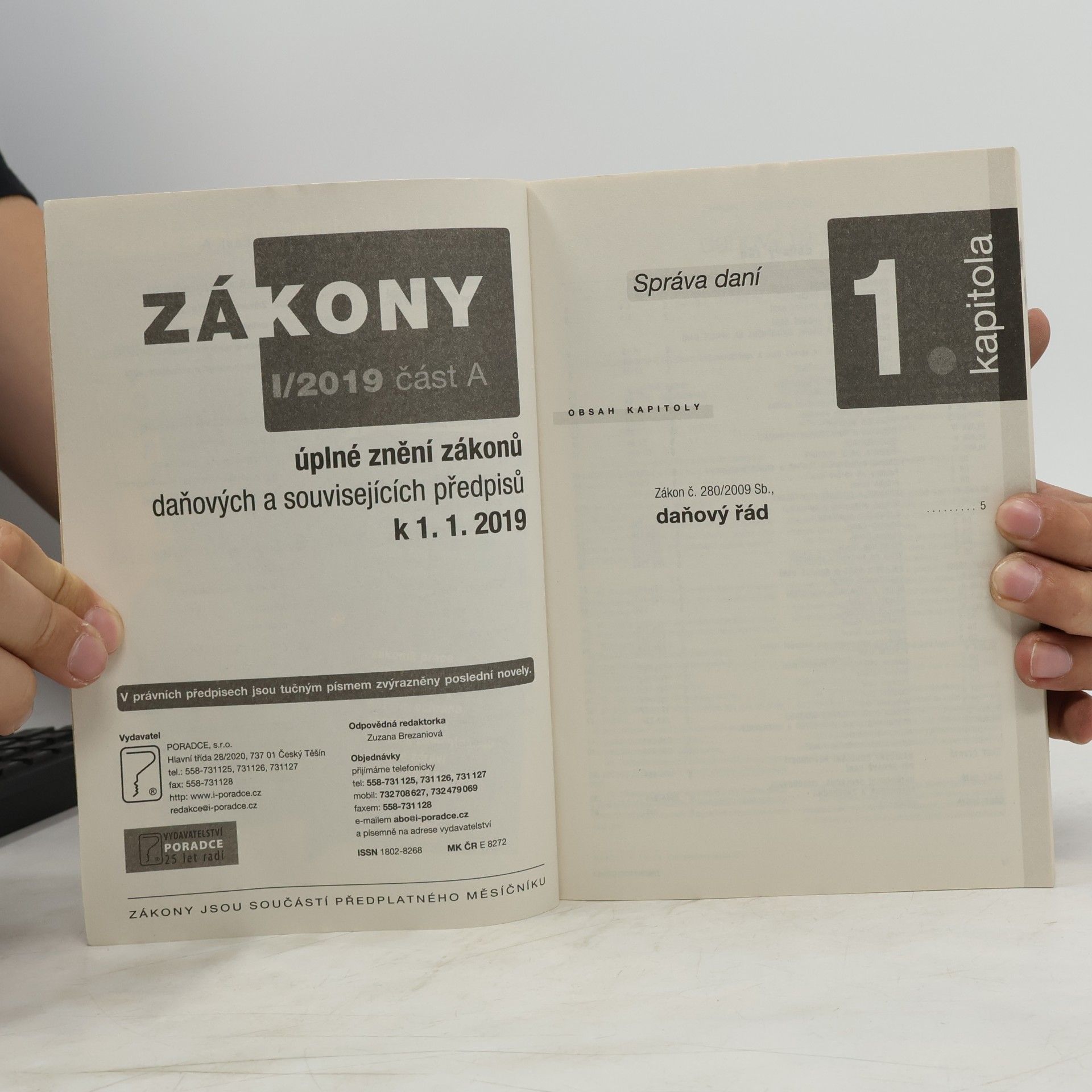 Various authors Zákony 2019/I. časť A