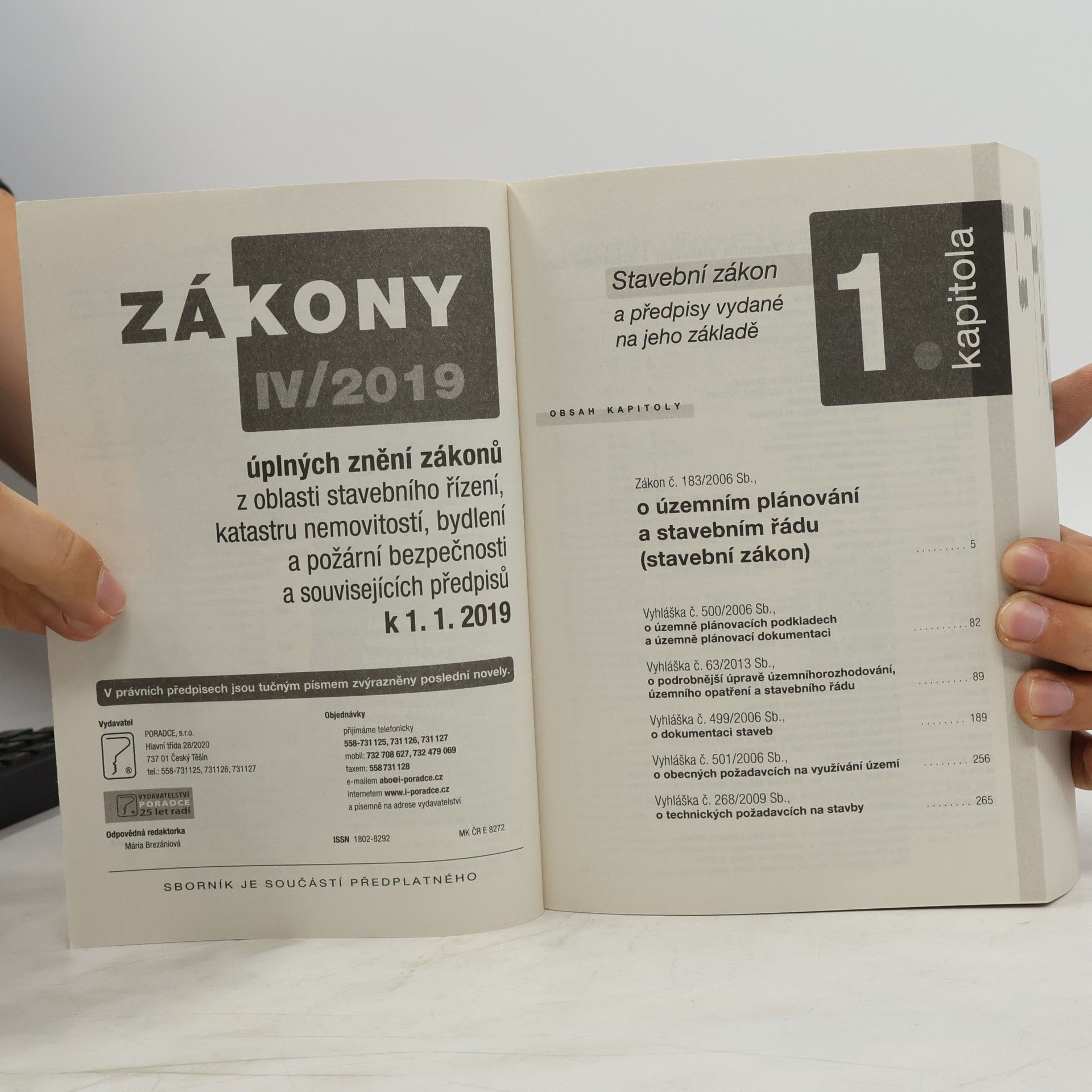 Various authors Zákony 2019 IV.