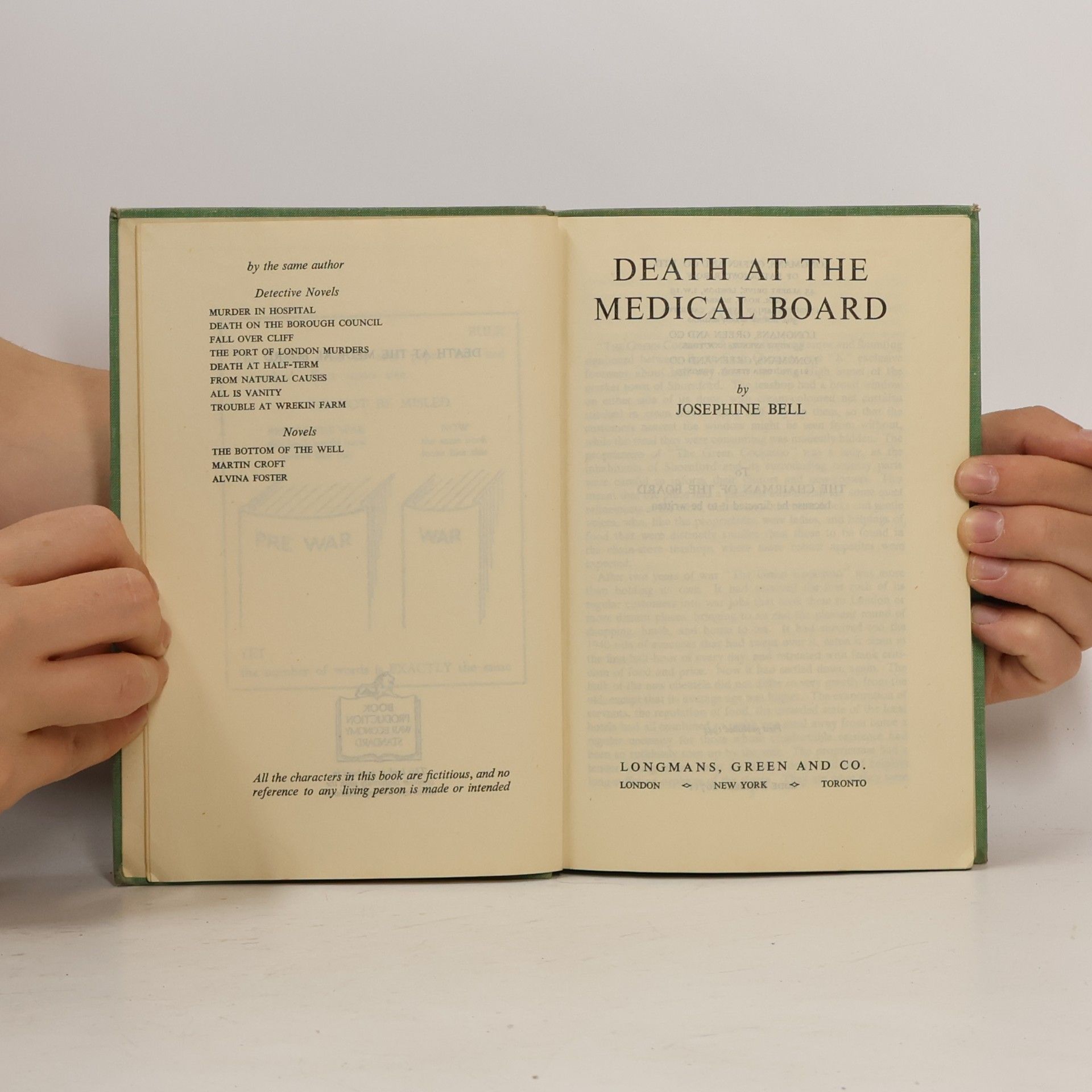 Doris Bell Collier Death at the Medical Board
