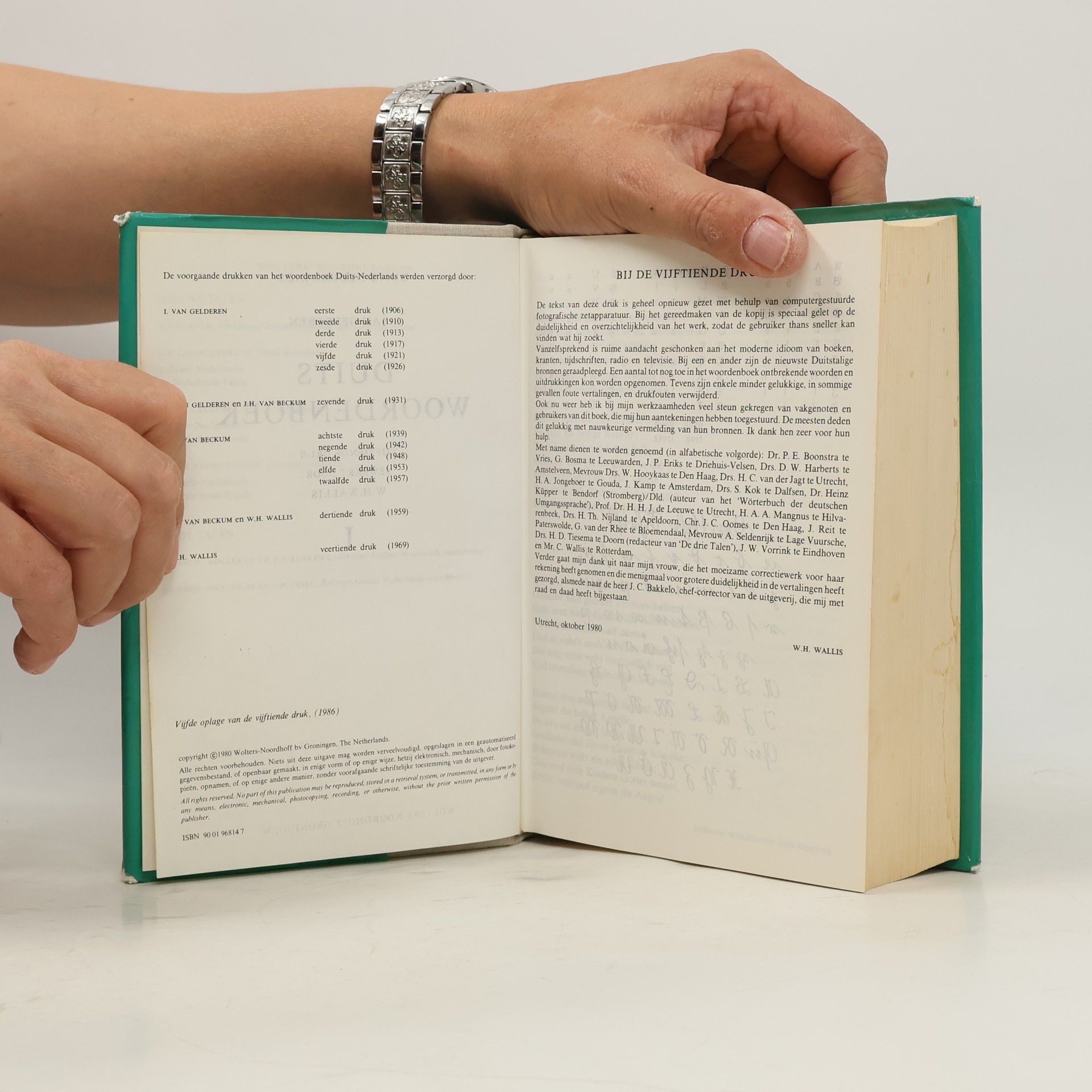 Israe l. van Gelderen Duitsch woordenboek I.
