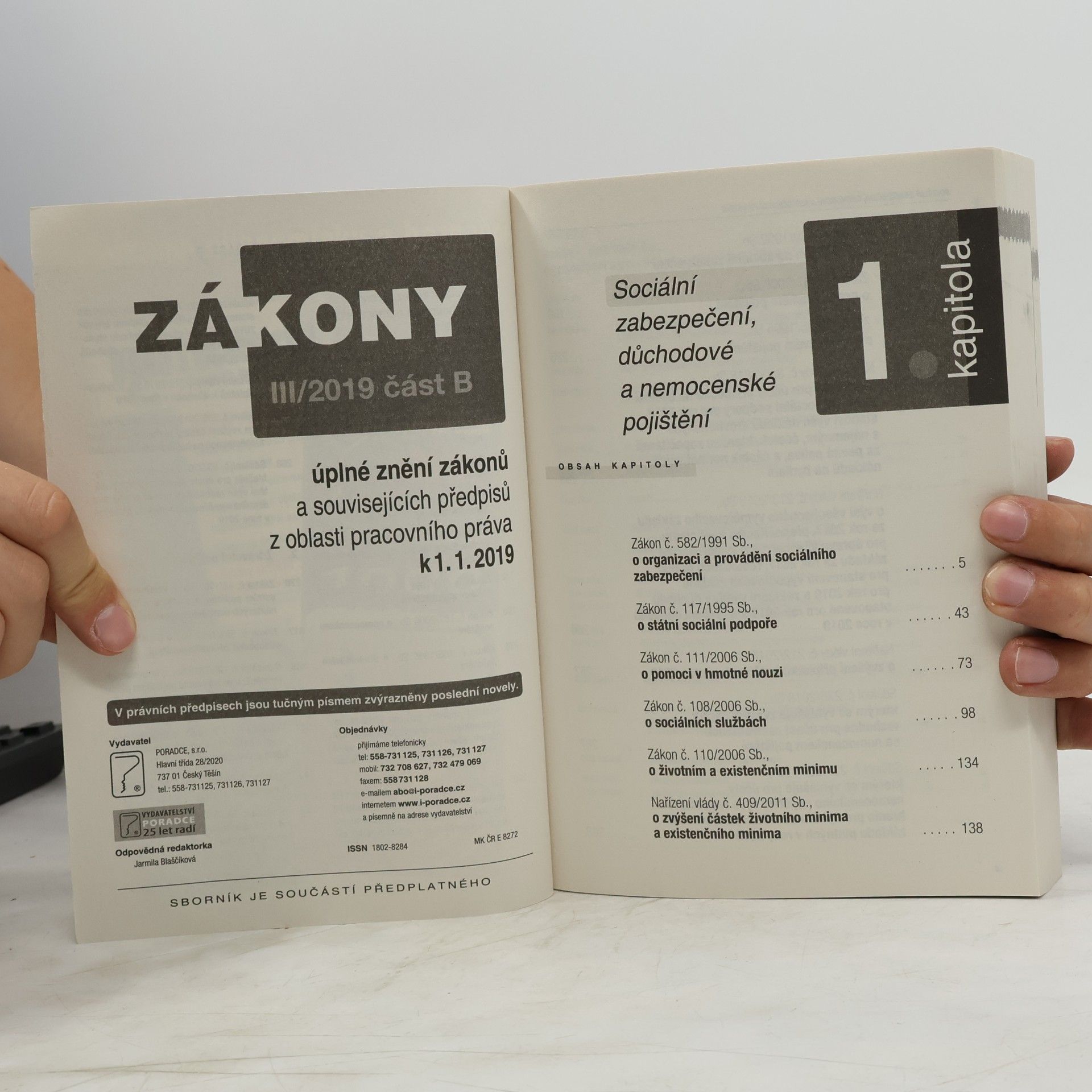 Anna Dišeková Zákony 2019 III. časť B