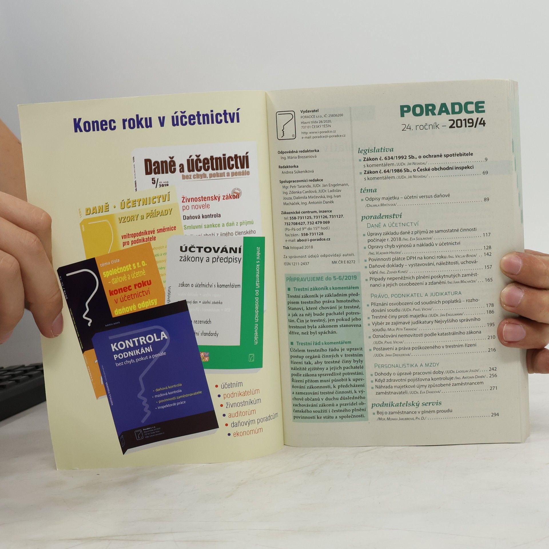 Collectif d'auteurs Poradce 4/2019