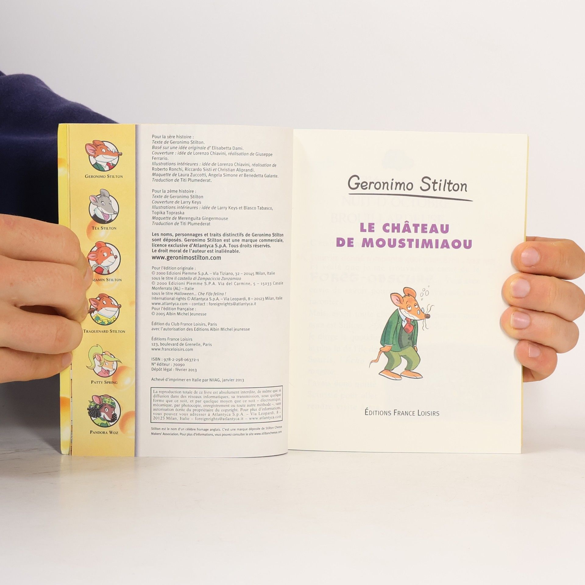 Geronimo Stilton Le Château de Moustimiaou / Le Bal des Ténébrax