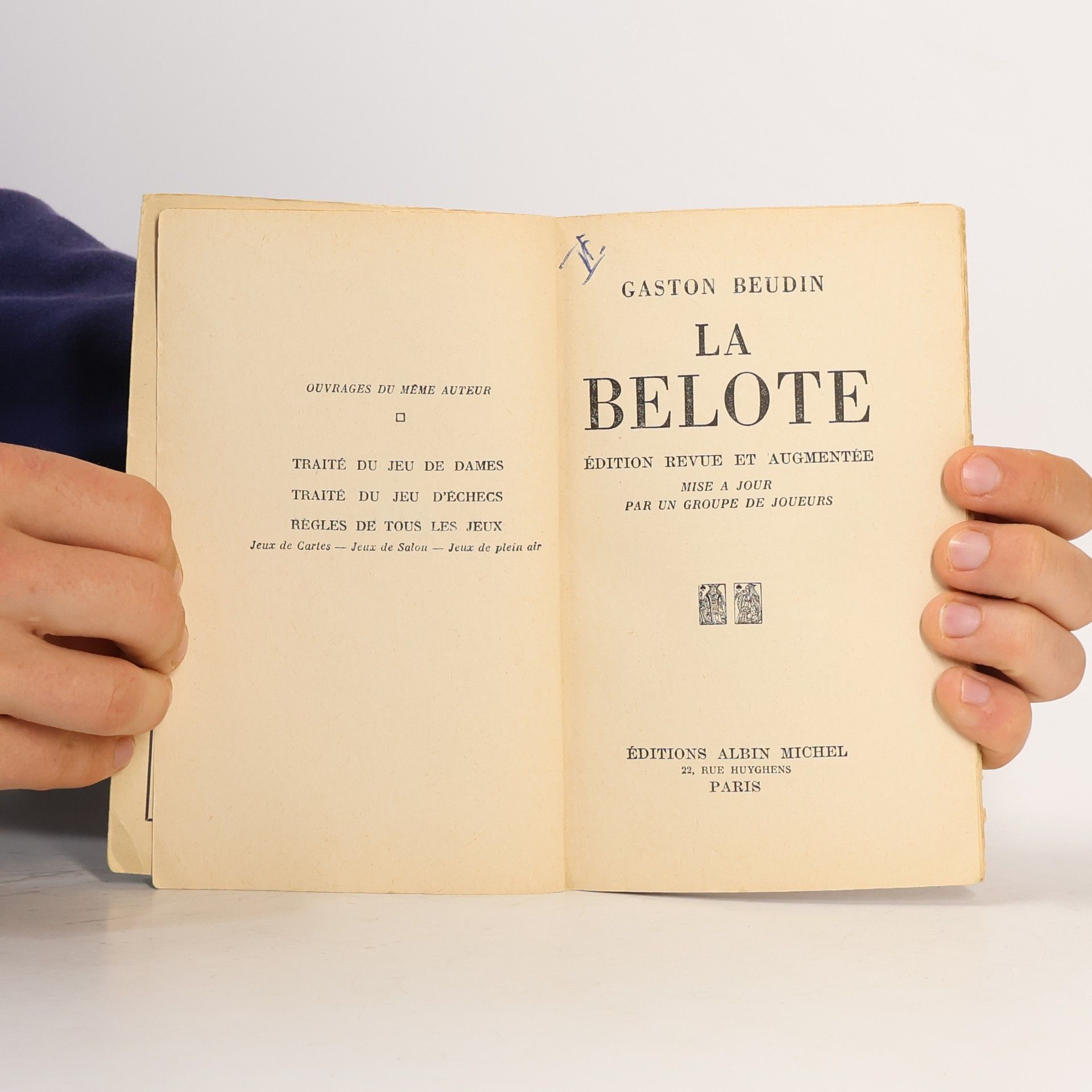 Gaston Beudin La Belote