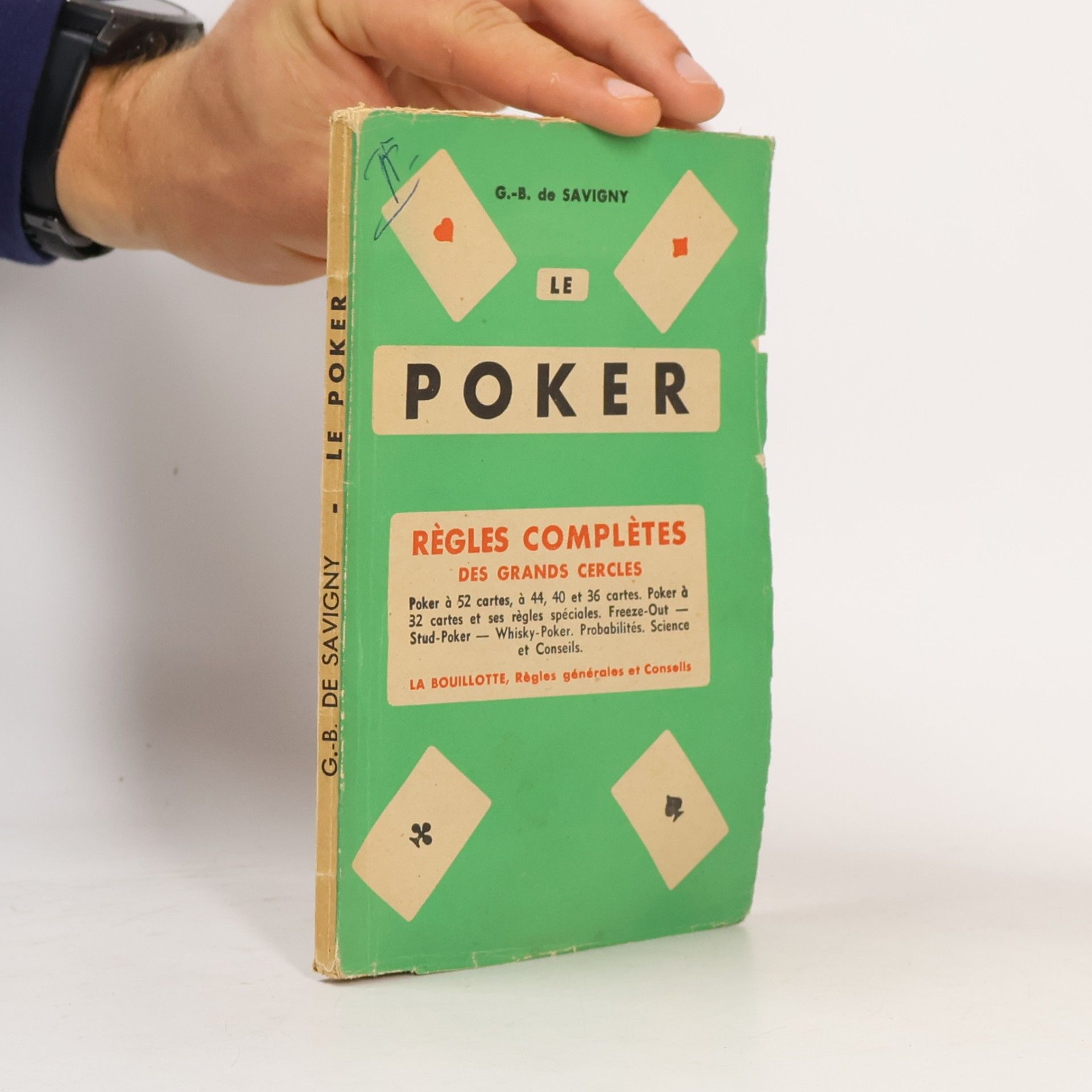 G. B. de Savigny Le poker