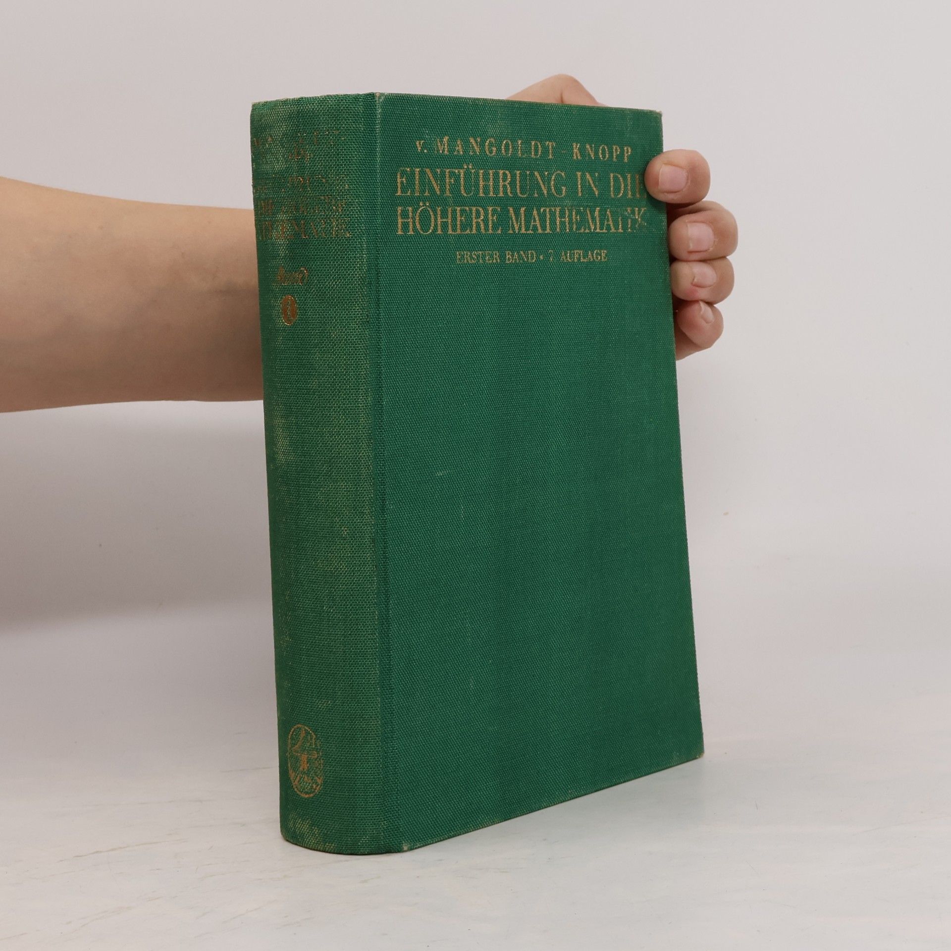Einführung in die Höhere Mathematik I.