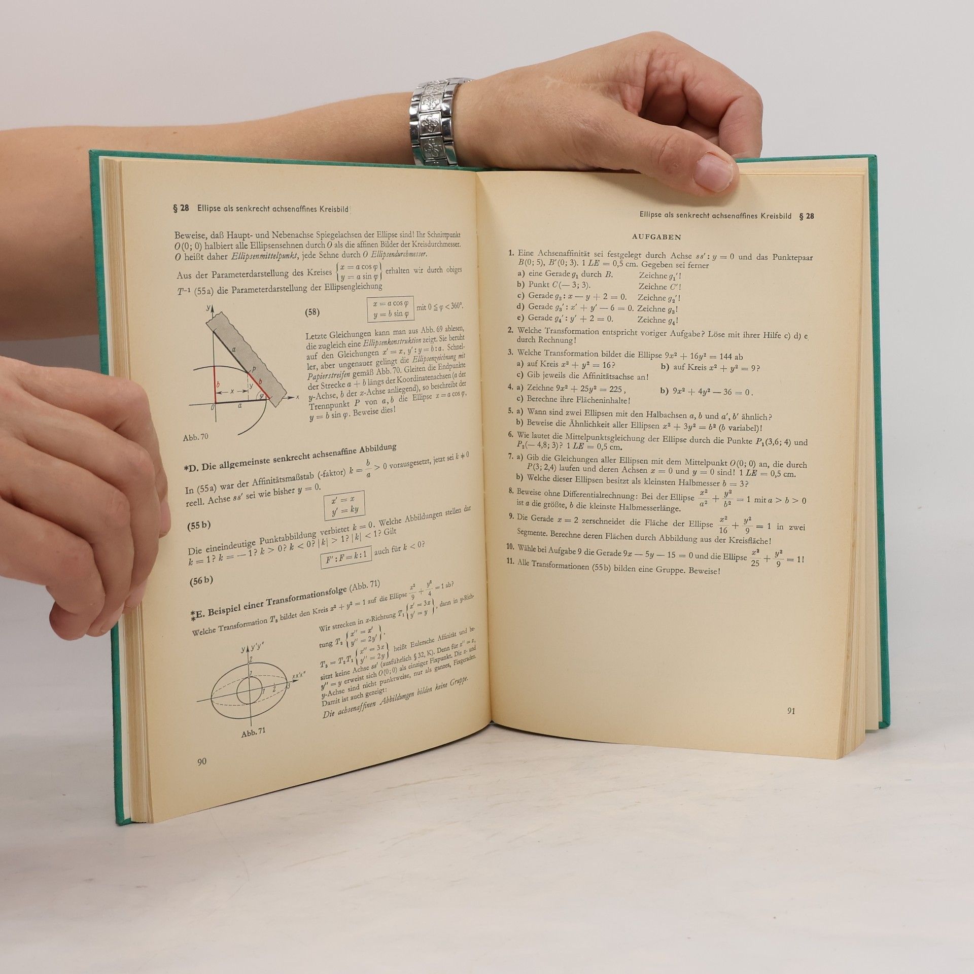 Hans Honsberg Analytische Geometrie