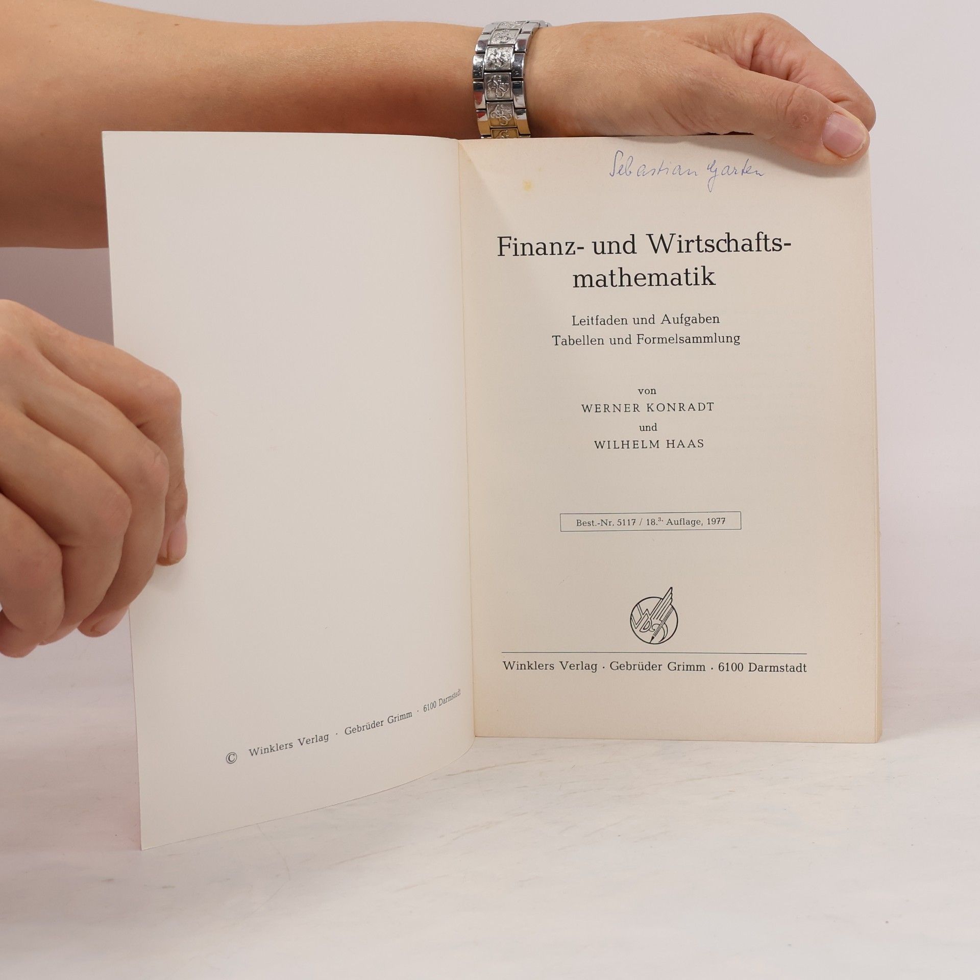 Konradt Haas Finanz- und Wirtschaftsmathematik