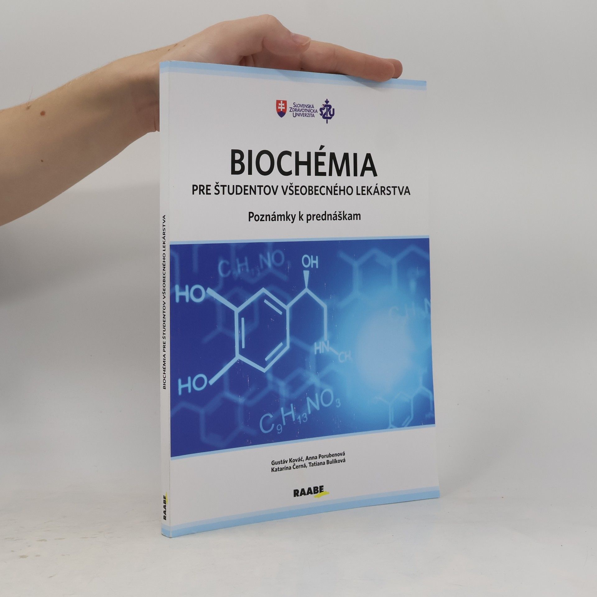 Anna Porubenová Biochémia pre študentov všeobecného lekárstva : poznámky k prednáškam