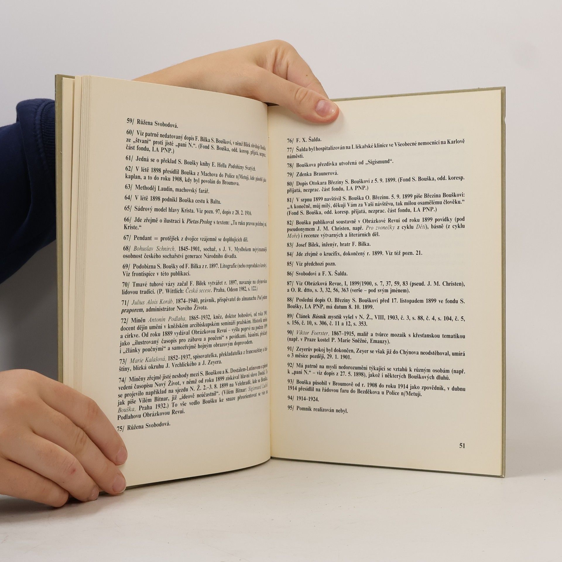 Sigismund Bouška Sigismund Bouška Františku Bílkovi : (korespondence z let 1895-1916)