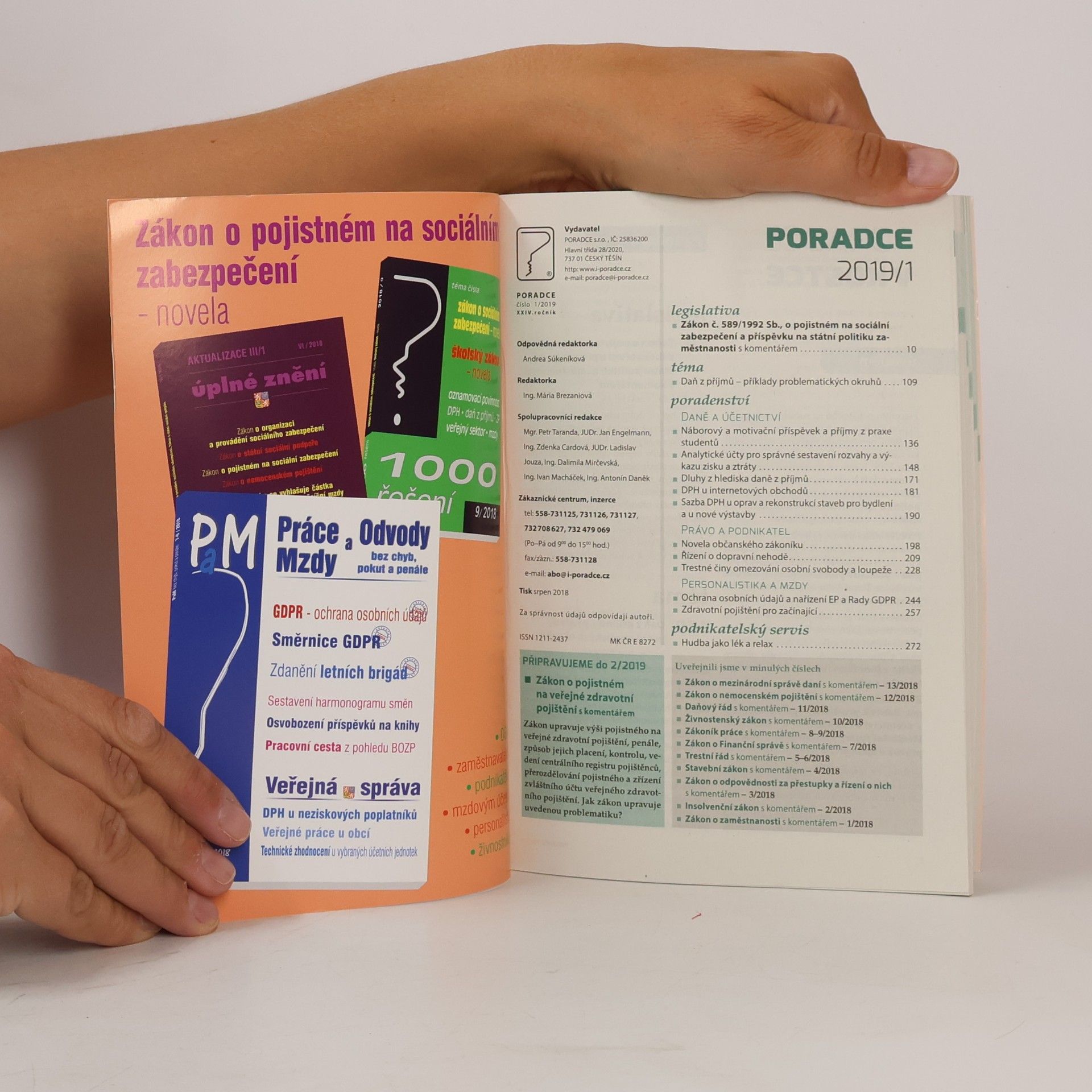AA.VV. Poradce 1/2019