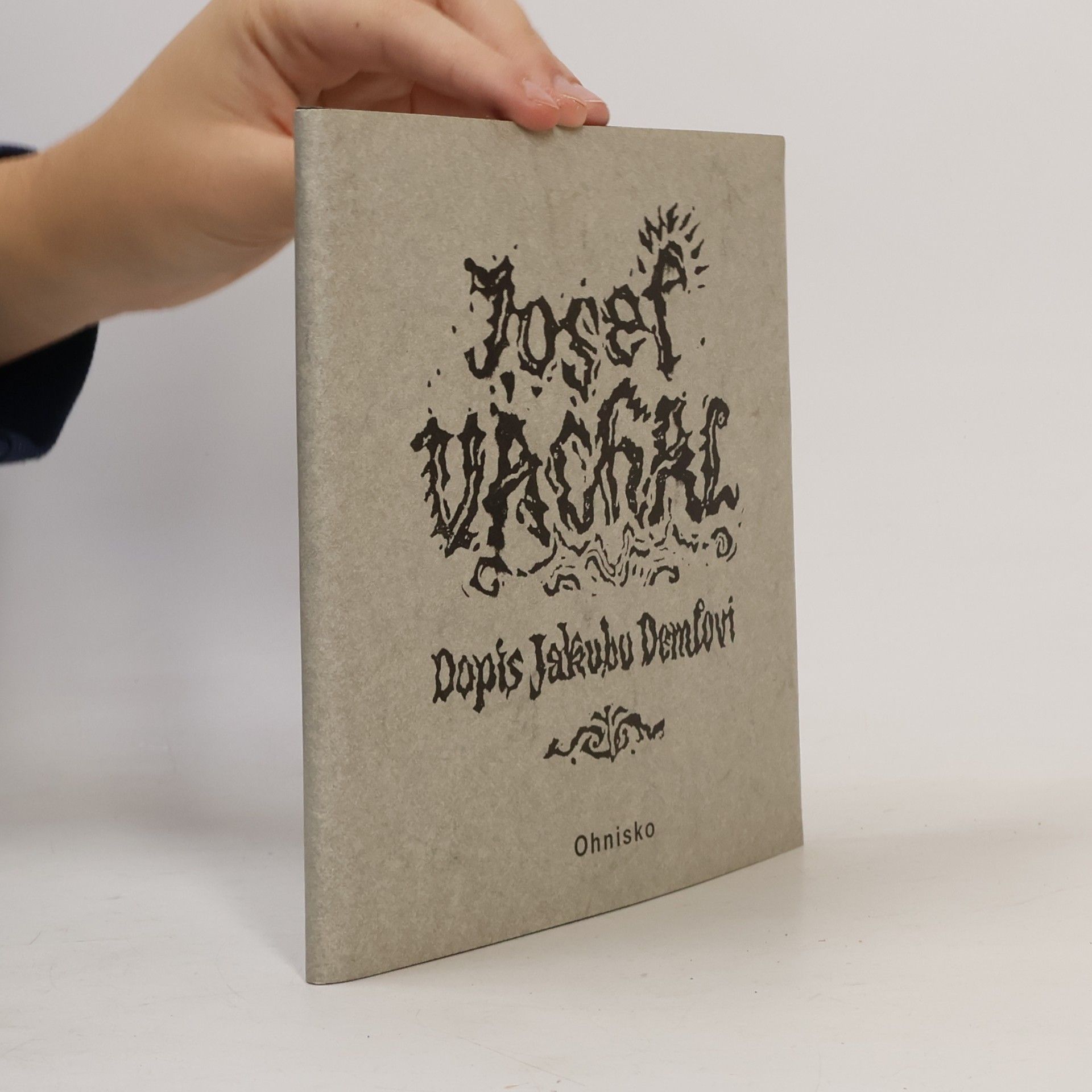 Josef Váchal Dopis Jakubu Demlovi