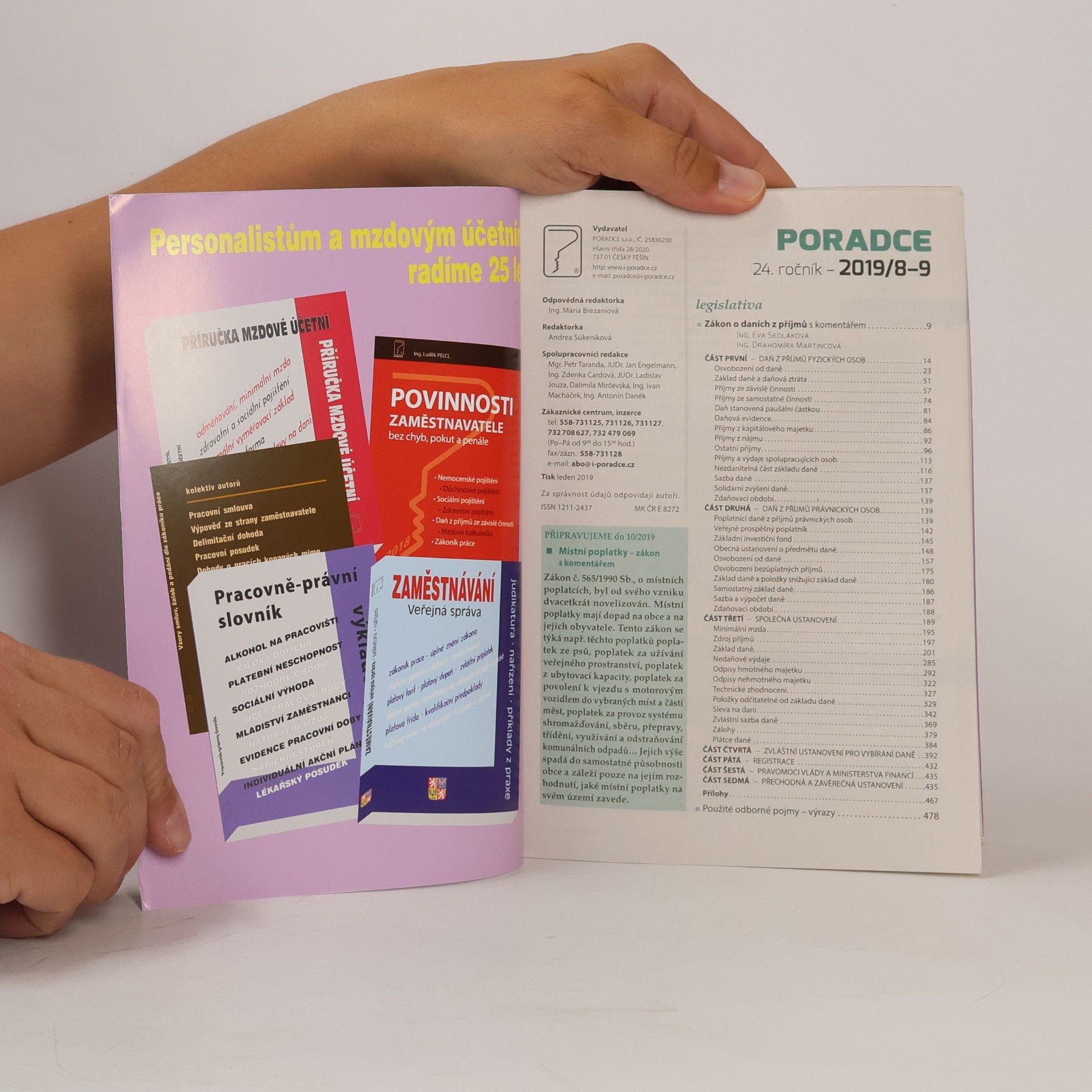 Collectif d'auteurs Poradce 8-9/2019