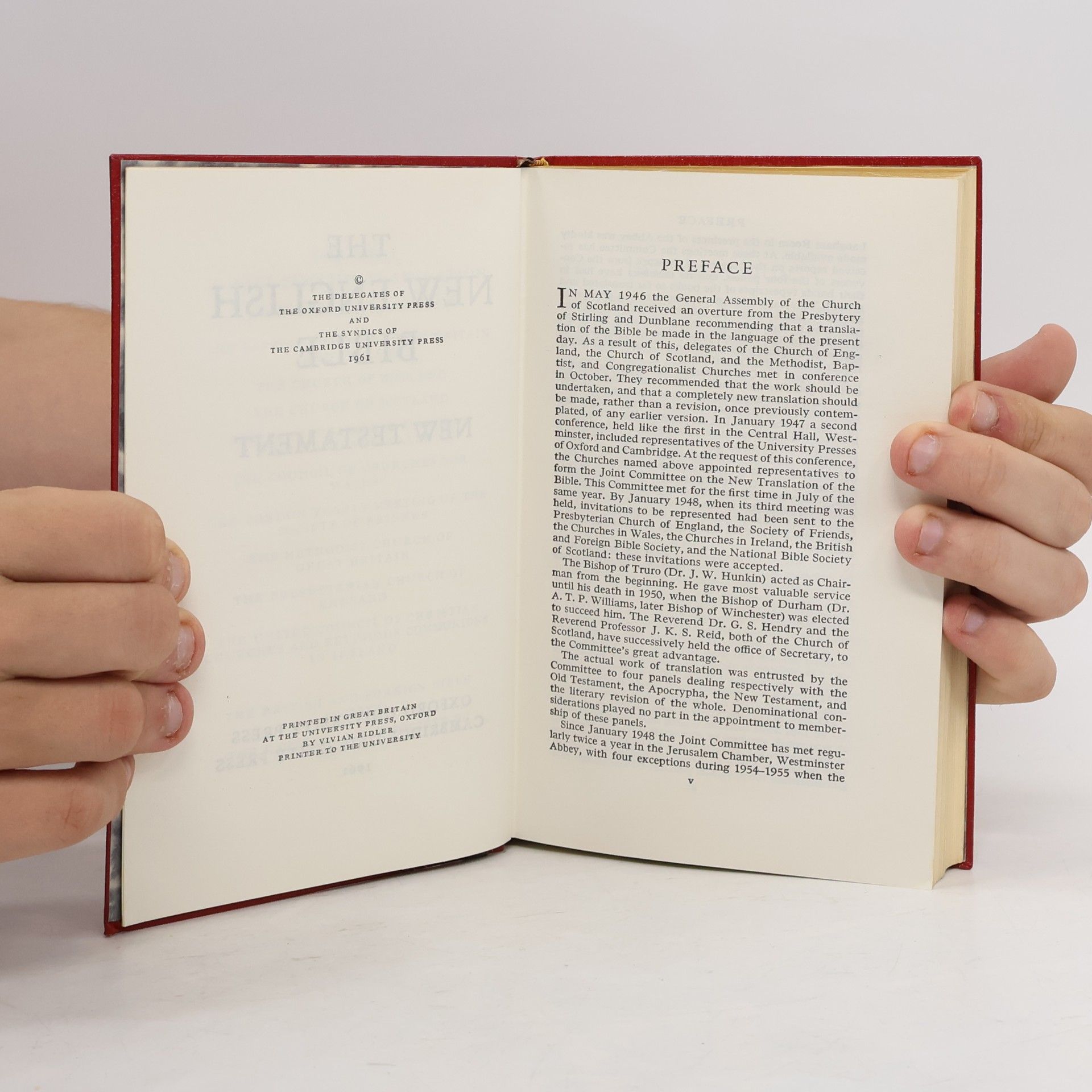 Kolektiv autorů The new English Bible. New Testament