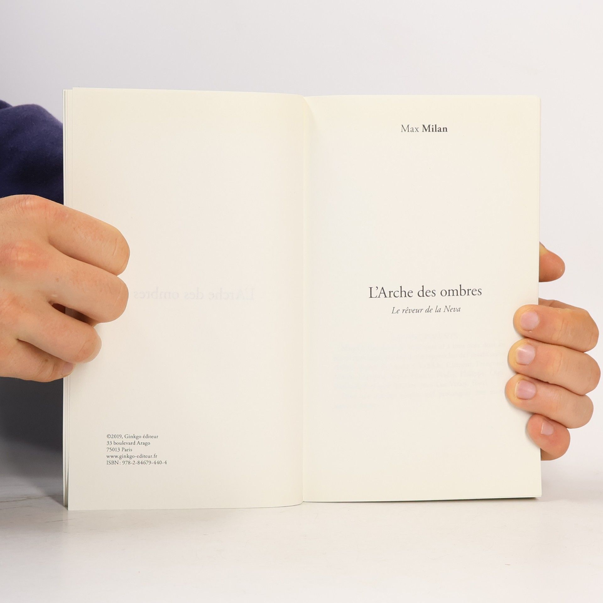 Max Milan L'Arche des ombres : Le rêveur de la Neva
