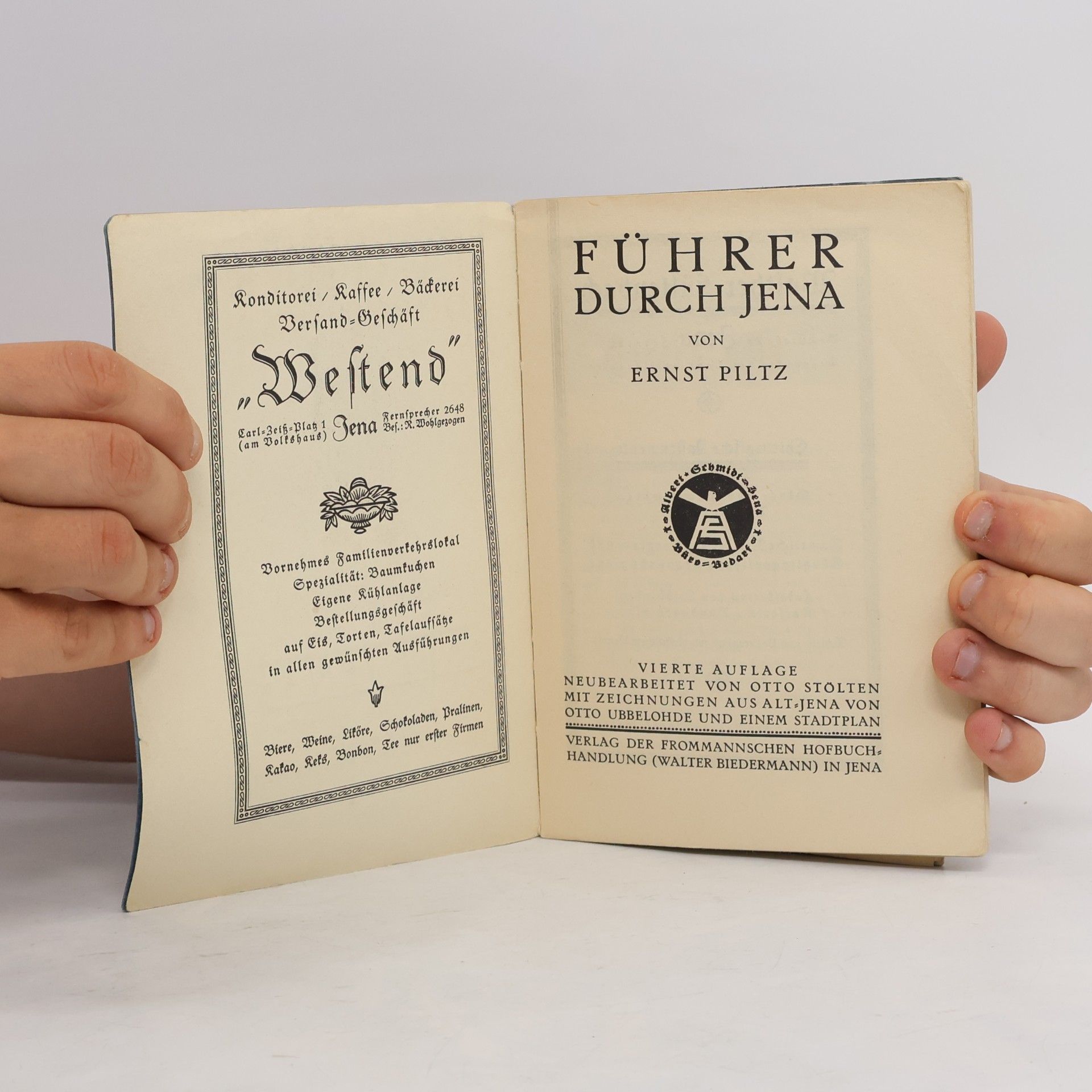 Ernst Piltz Führer durch Jena